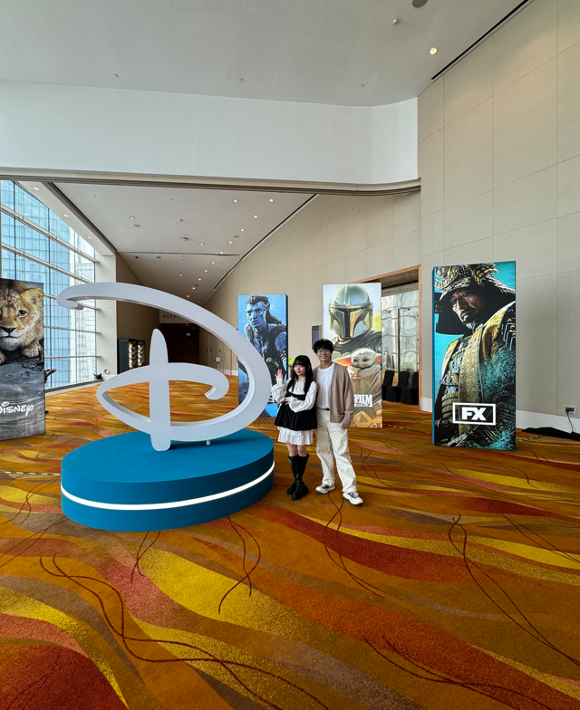 小薯茄今次派出程仁富(程人富)、童童飛抵新加坡採訪是次發布會。 (娛樂組攝)