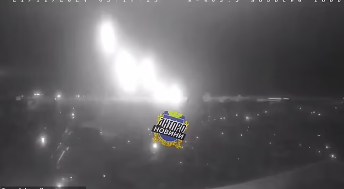 烏克蘭第聶伯羅市被俄軍以洲際彈道導彈及其他武器轟炸。(互聯網)