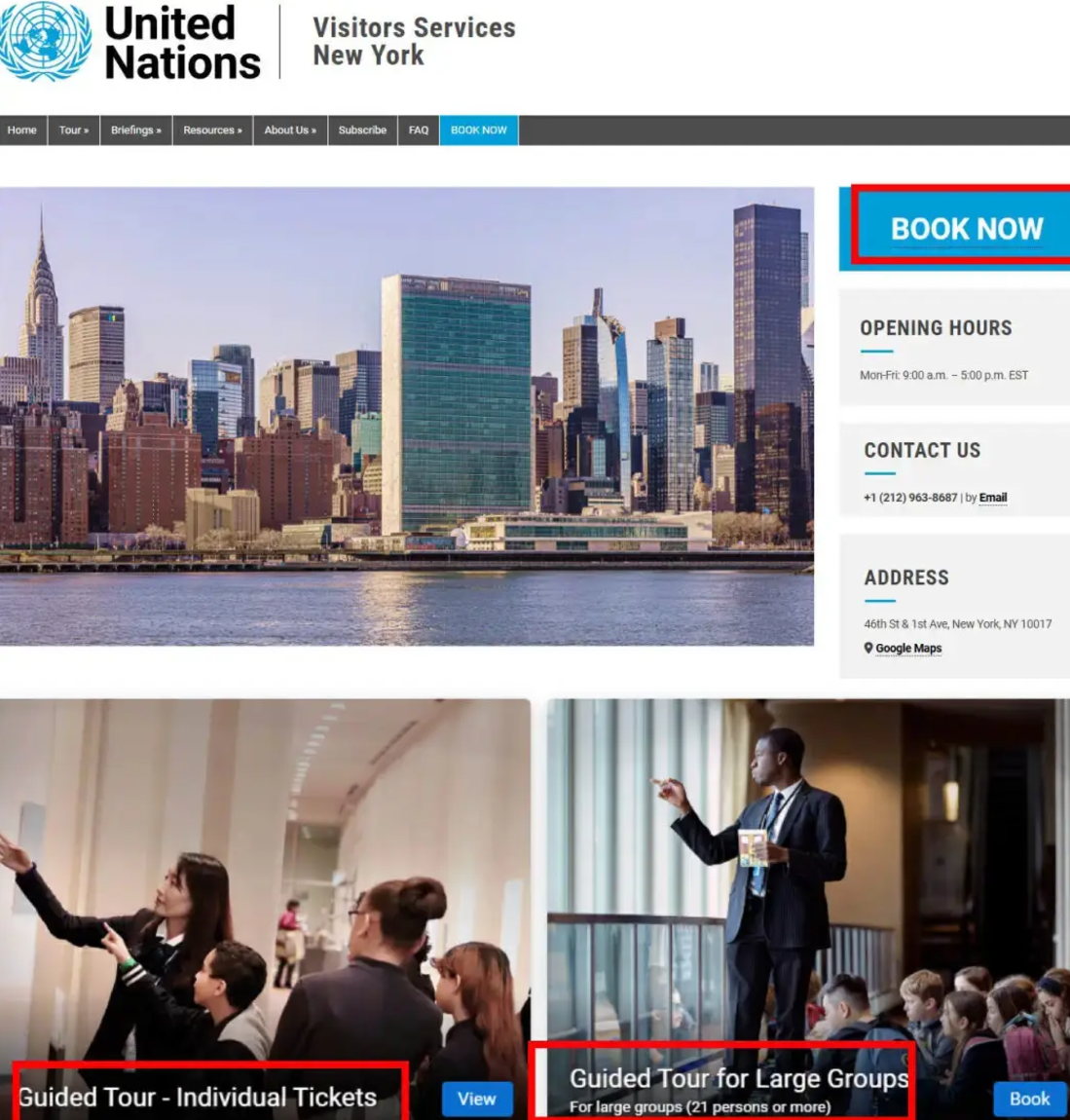 聯合國專門開通了全方位的付費打卡項目,上官網就可預訂,收費15至26美元,內容包括導遊講解、拍照,甚至付費在聯合國總部餐廳用餐,而「到聯合國領個獎」也是付費項目。