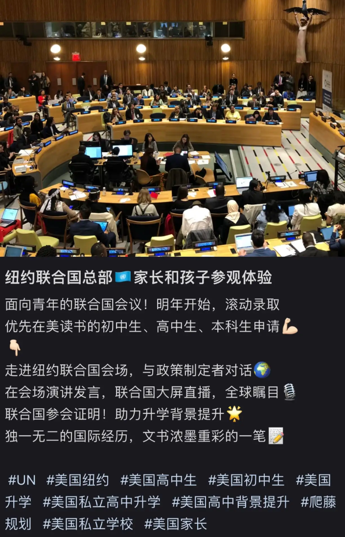 聯合國專門開通了全方位的付費打卡項目,上官網就可預訂,收費15至26美元,內容包括導遊講解、拍照,甚至付費在聯合國總部餐廳用餐,而「到聯合國領個獎」也是付費項目。