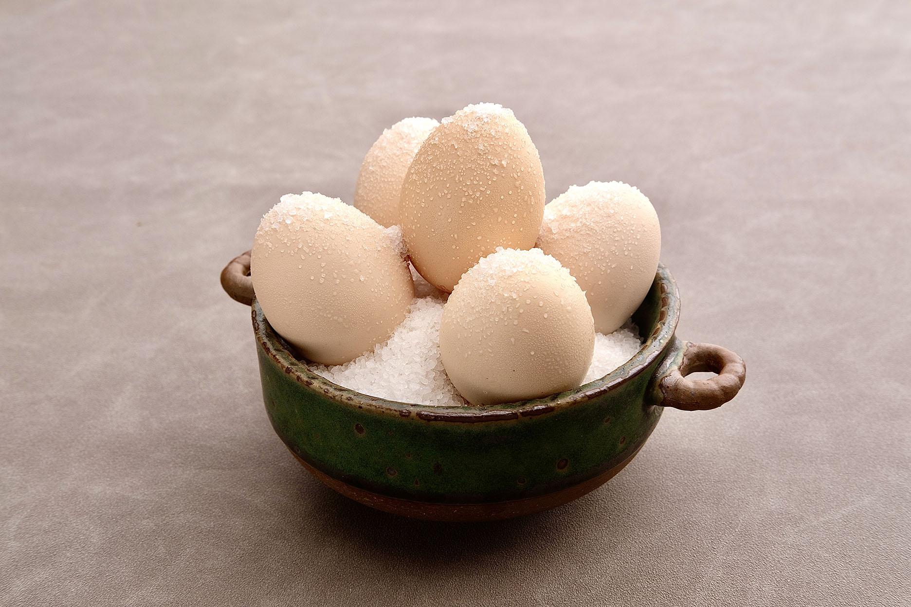 鹽焗溫泉蛋