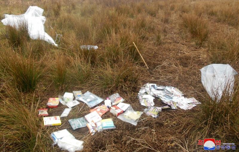 金與正形容南韓這些行為等於在「清潔的家園」中散佈「連狗都不願咬的汙穢之物」。(朝中社)