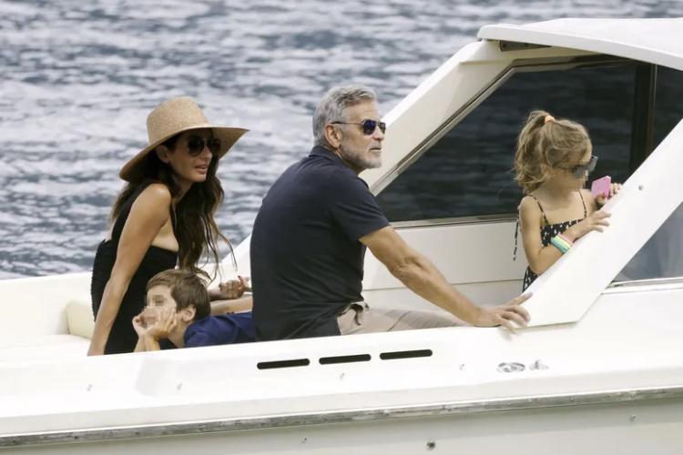 荷李活影星佐治古尼 (George Clooney) 在科莫湖附近擁有房產。(網上圖片)