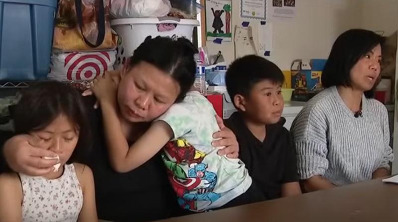 Jude已返回聖荷西,回到媽媽和妹妹們的身邊。(YouTube)