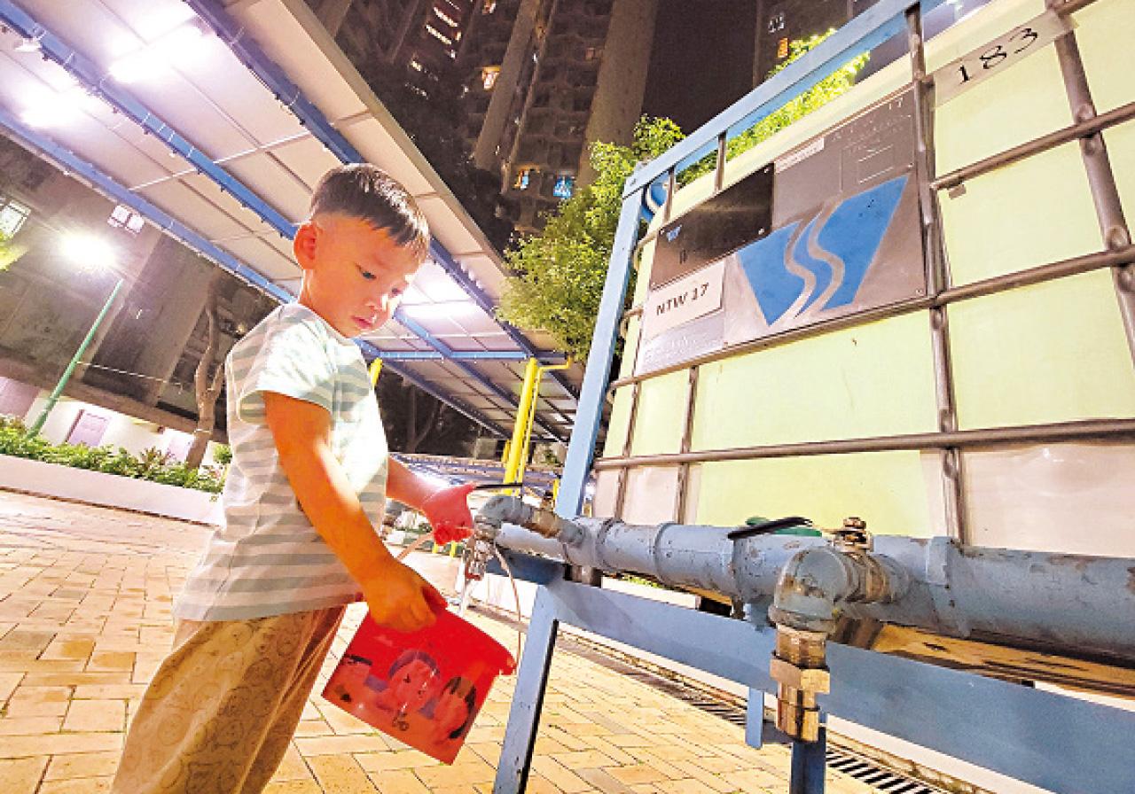 緊急臨時供水 水務署