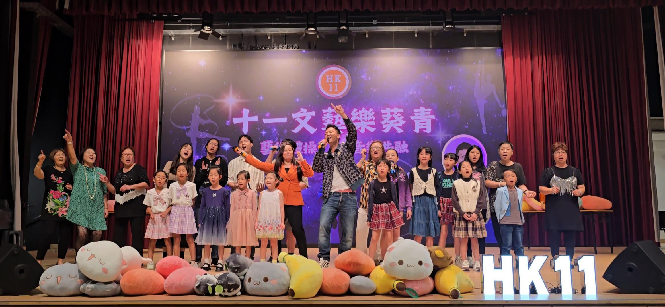 Keith承諾將不計較代價,持續為文藝活動付出努力。