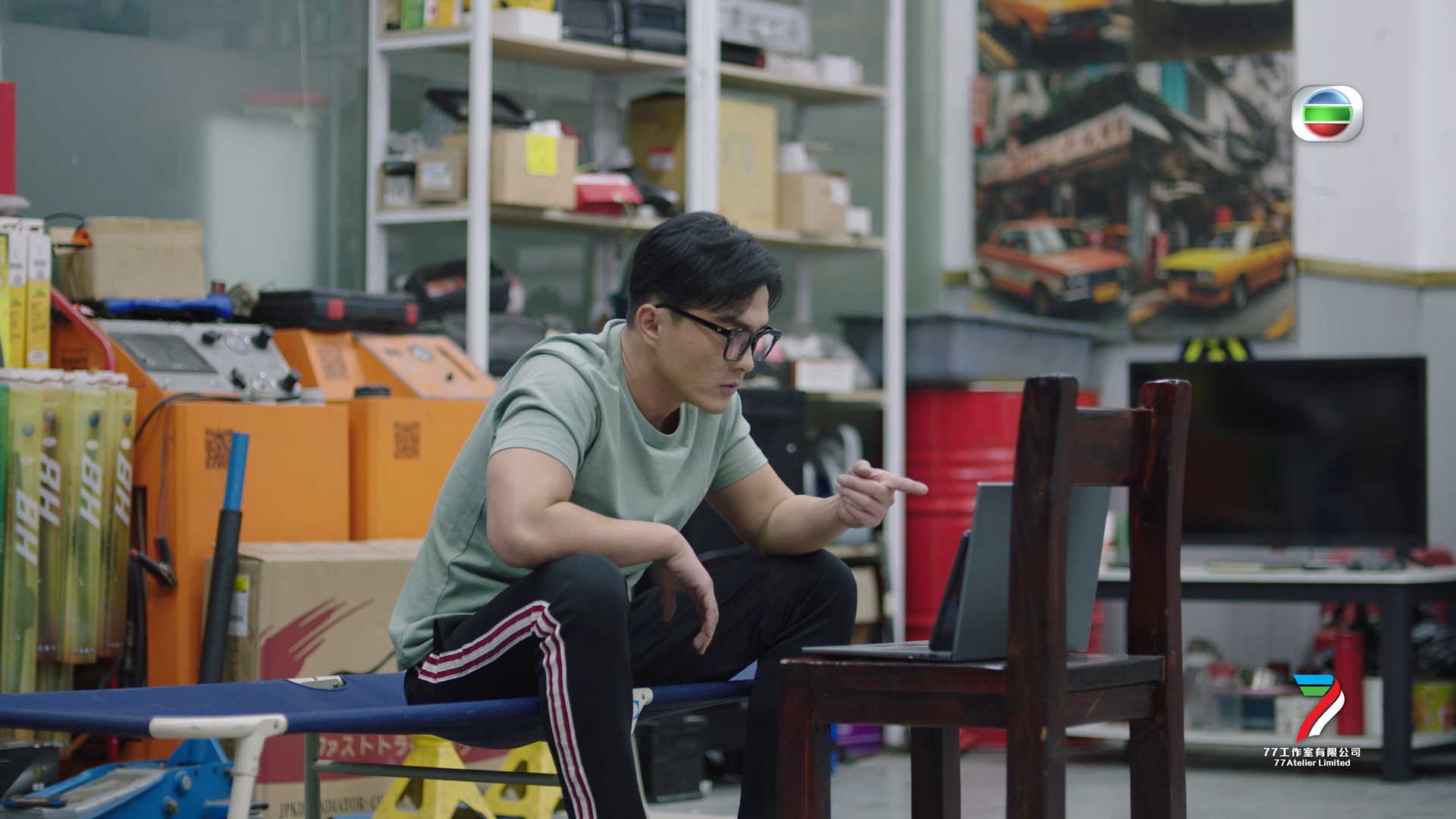 《黑色月光》劇照。