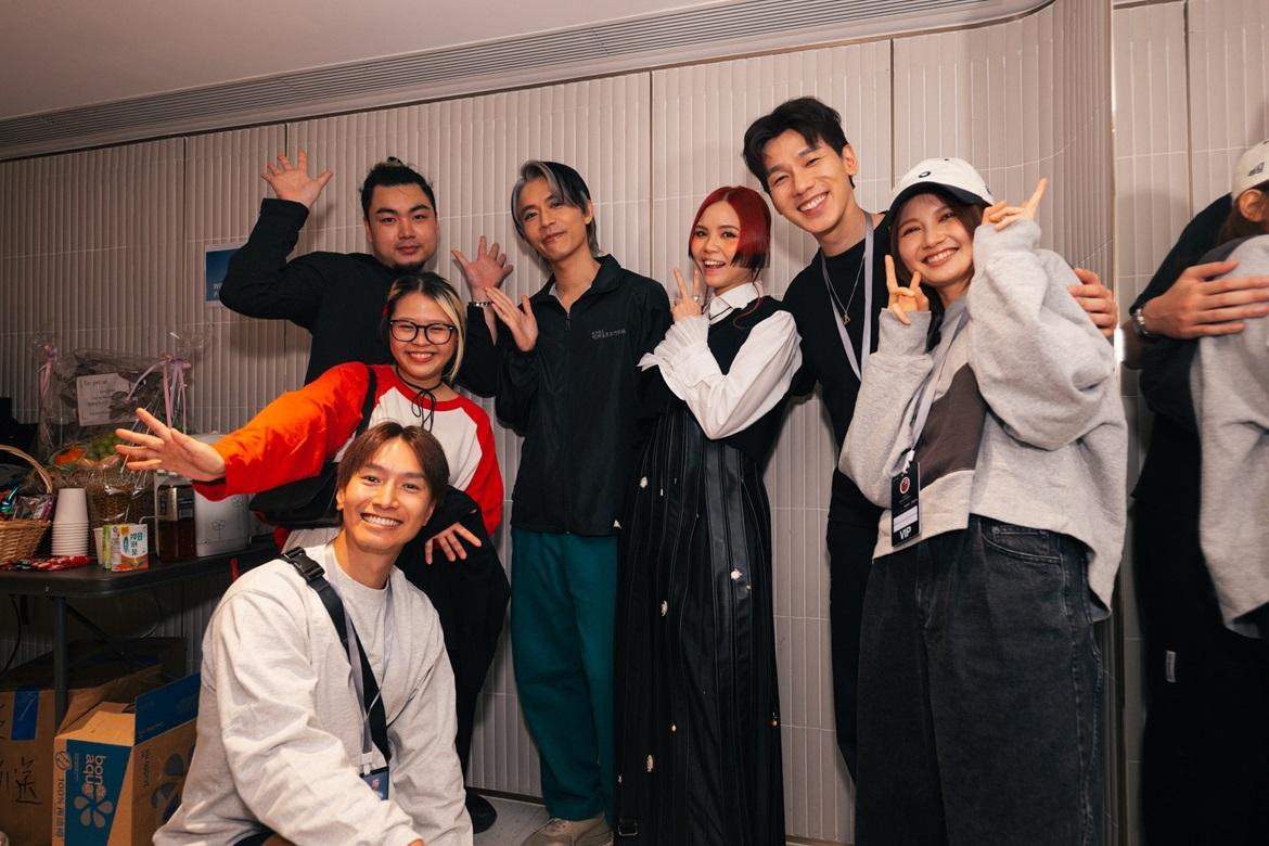 陳柏宇 、林奕匡、黃妍、小塵埃等,又到場力撐per se。