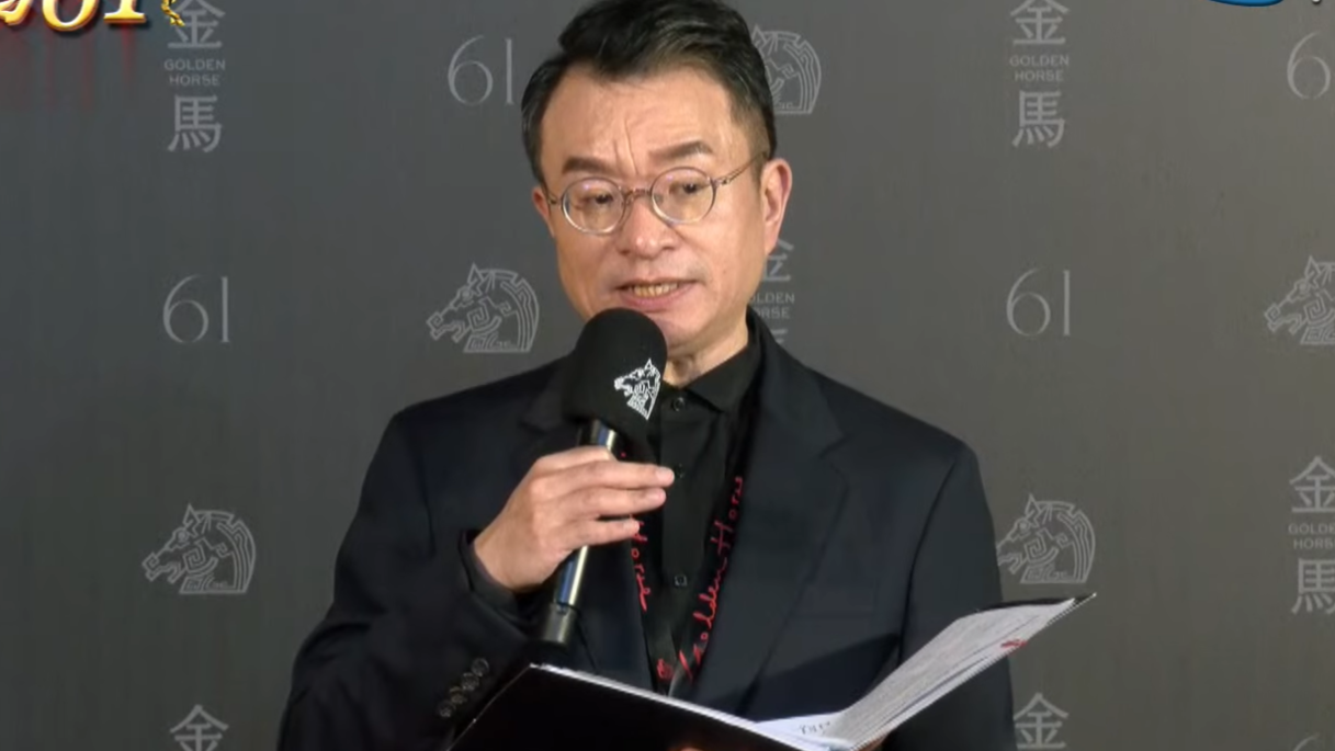 金馬執委會執行長聞天祥稍早分享票選過程。(圖/中天新聞)