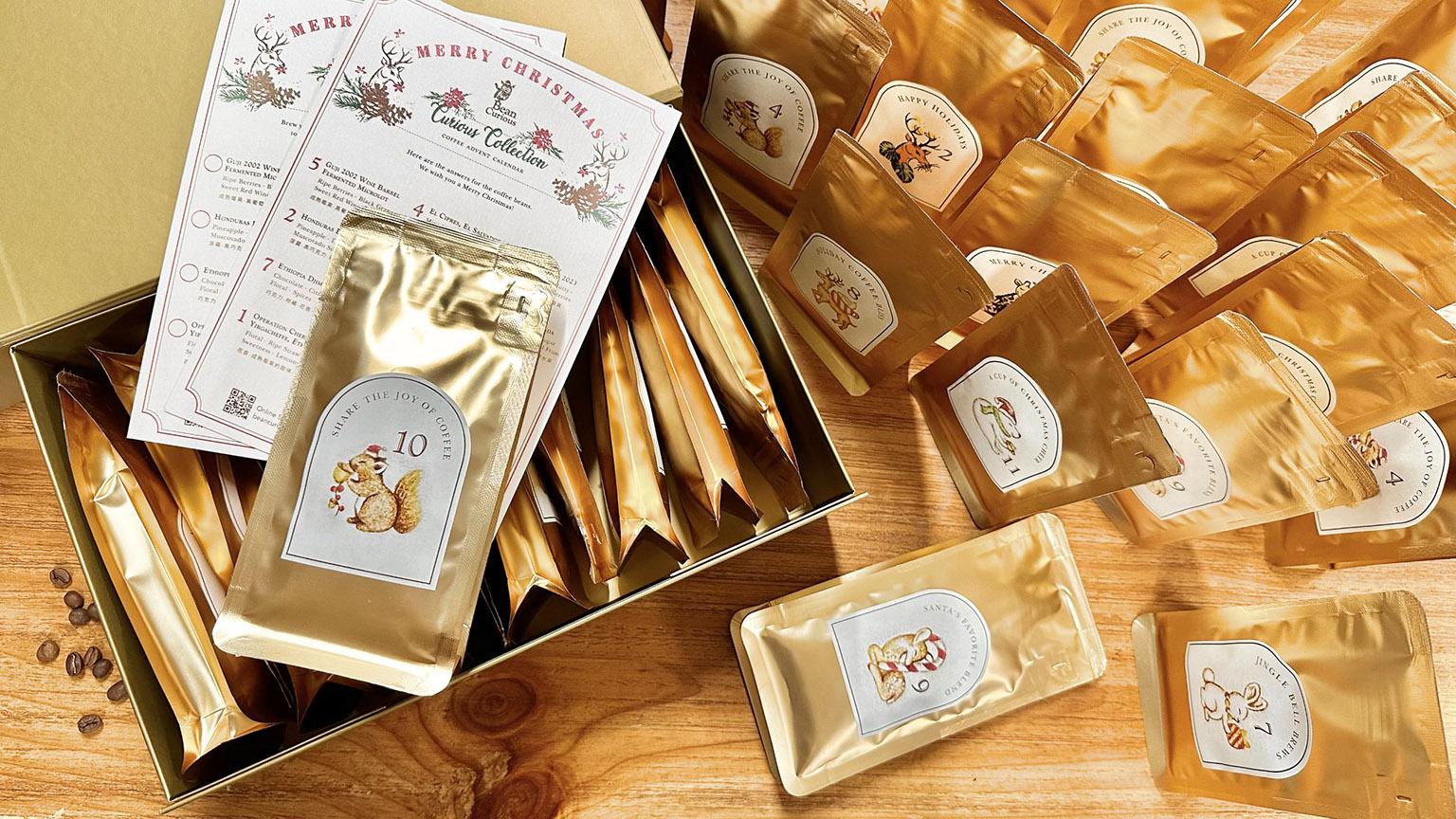 Bean Curious十二款聖誕咖啡豆禮盒 售價 $780