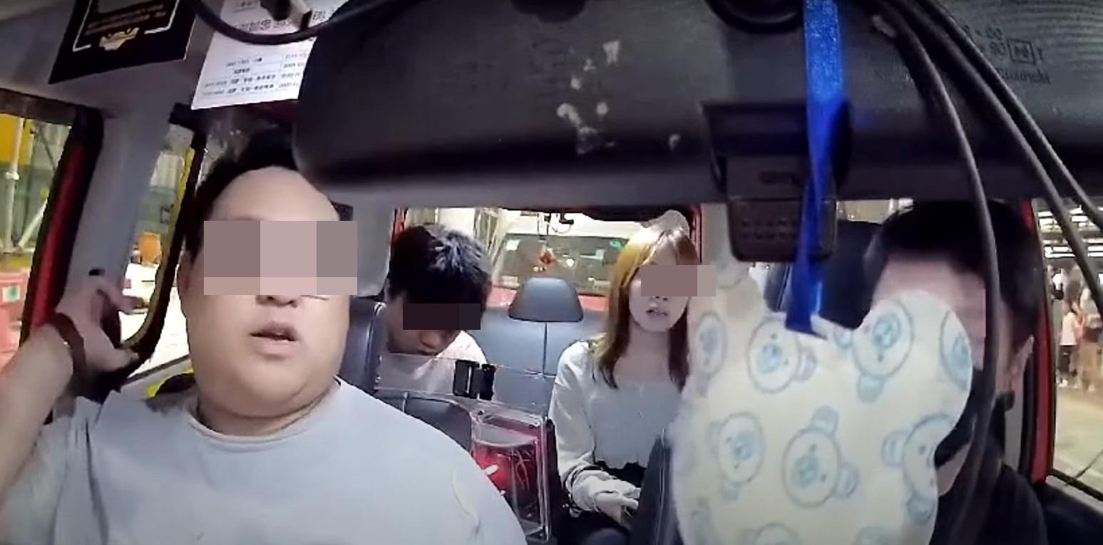 3名乘客打算從落馬洲前往屯門的富泰停車場,司機拒絕。(網片截圖)