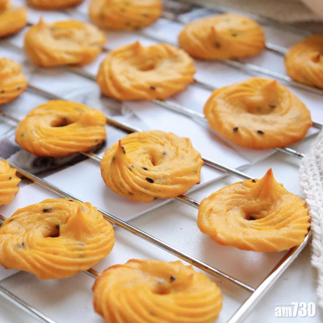 曲奇食譜|喜歡吃脆曲奇的話可以在剛焗好時食用。