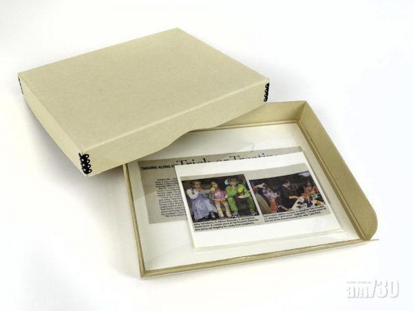 網上有地方可以買到這些專用盒子及透明袋子,用來保存報紙及雜誌等