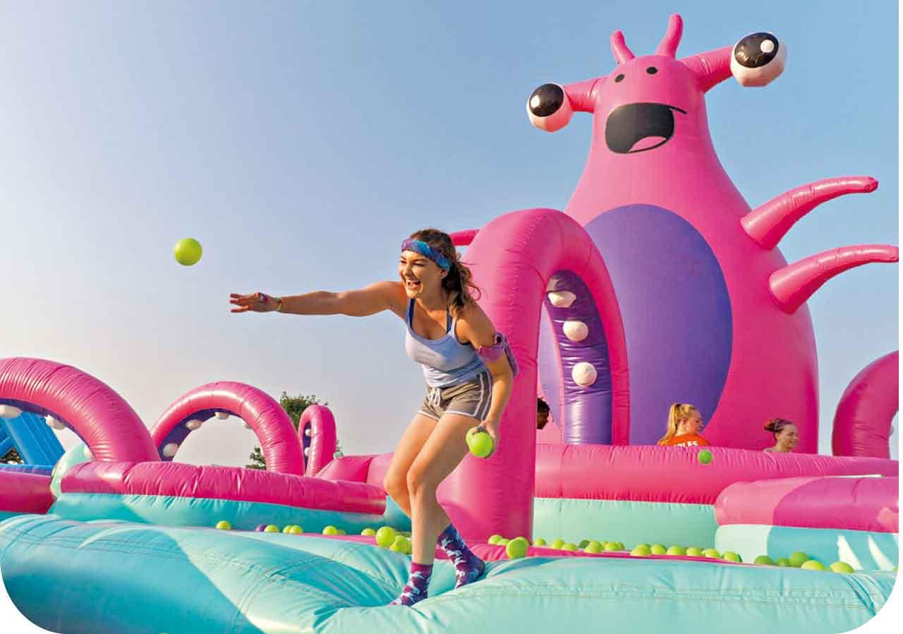 全球最大充氣城堡The Big Bounce 世界巡迴香港站西九舉行