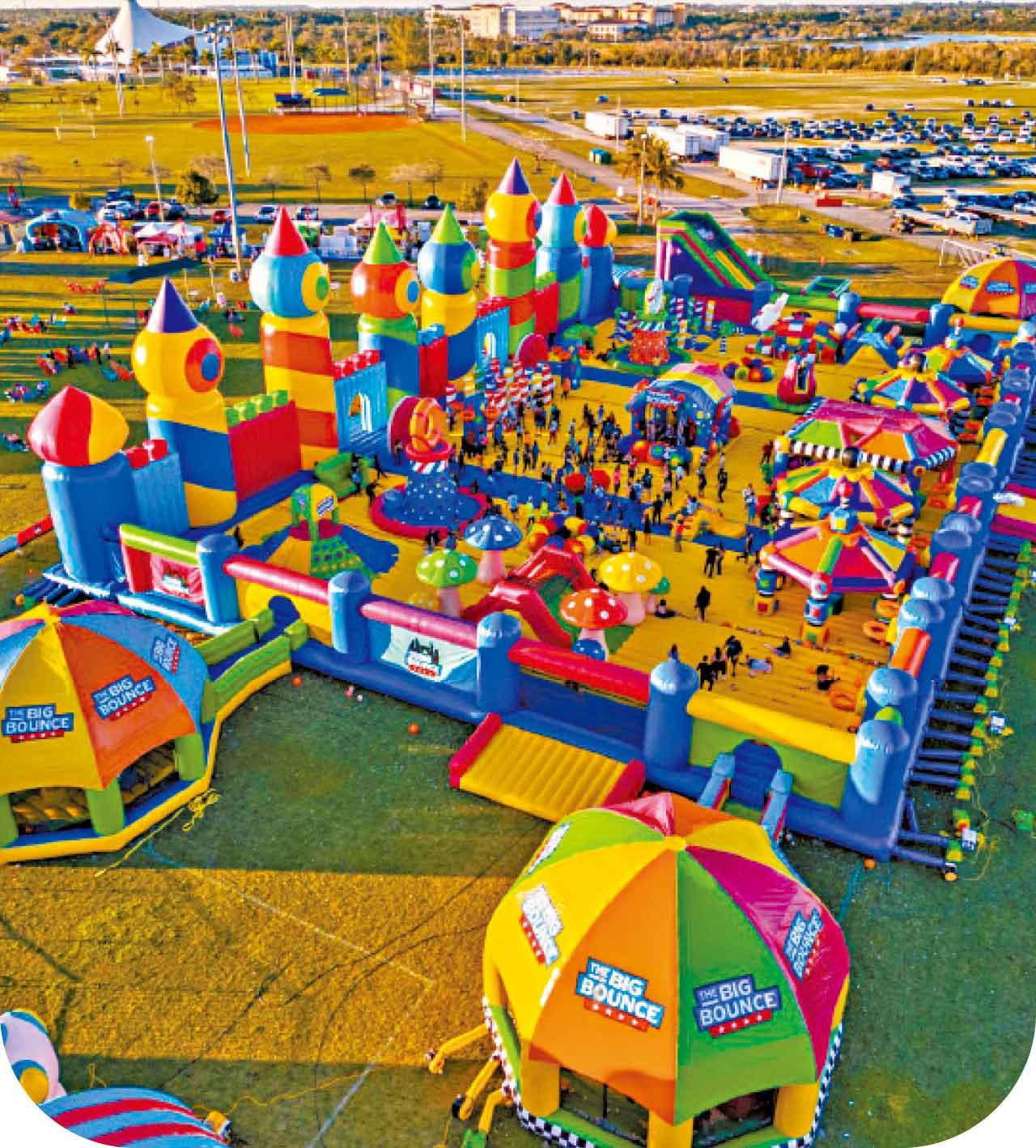 全球最大充氣城堡The Big Bounce 世界巡迴香港站西九舉行