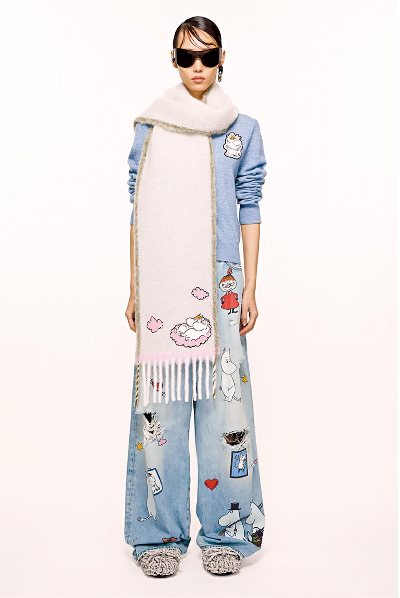 AcneStudios 姆明Moomin家族