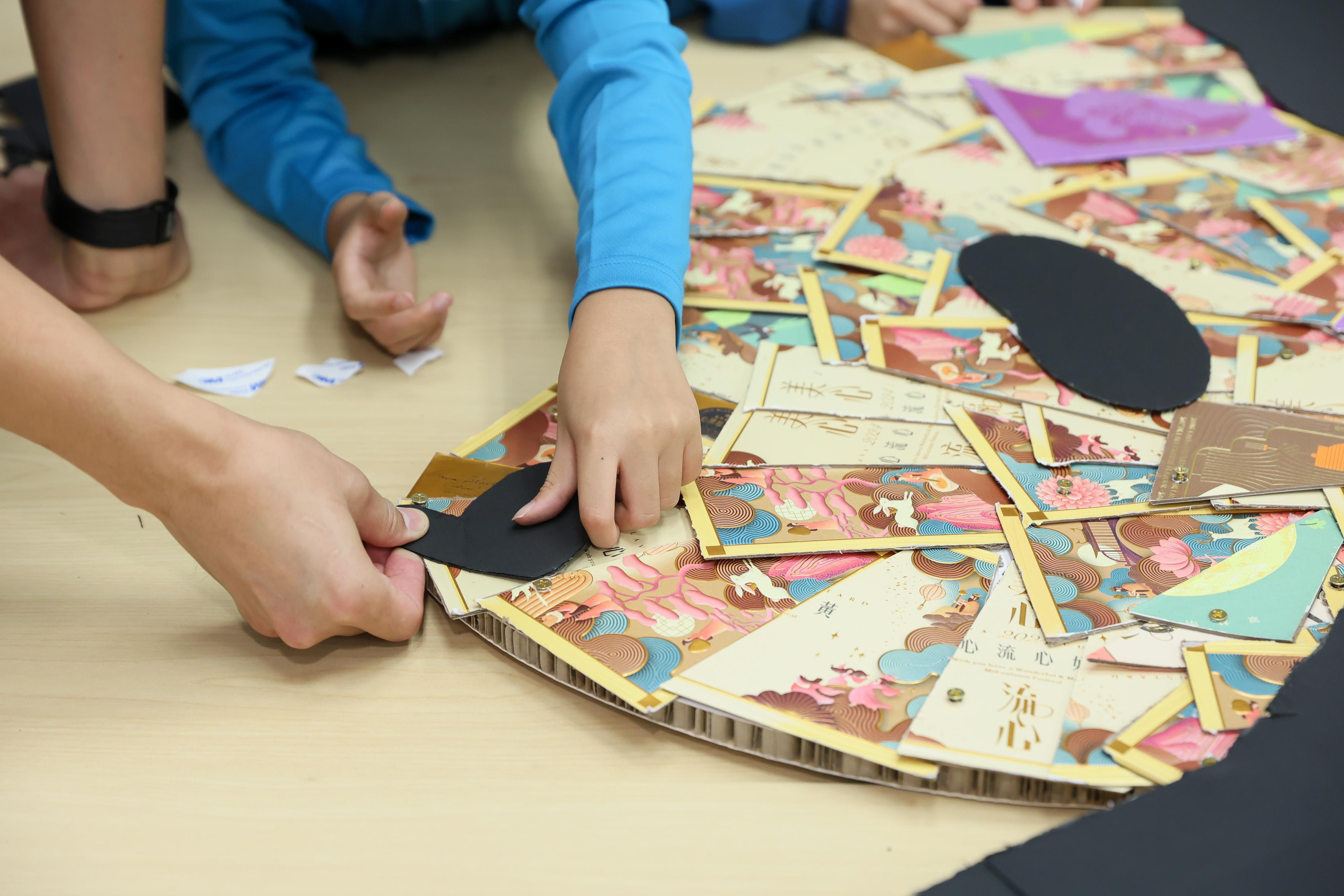 月餅盒創熊貓作品倡保育減廢 展覽今起海洋公園展出