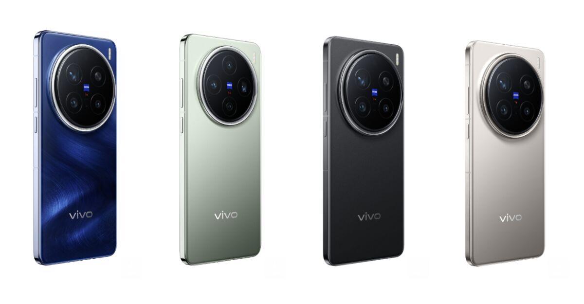 vivo X200系列手機,全線配備MediaTek天璣9400晶片