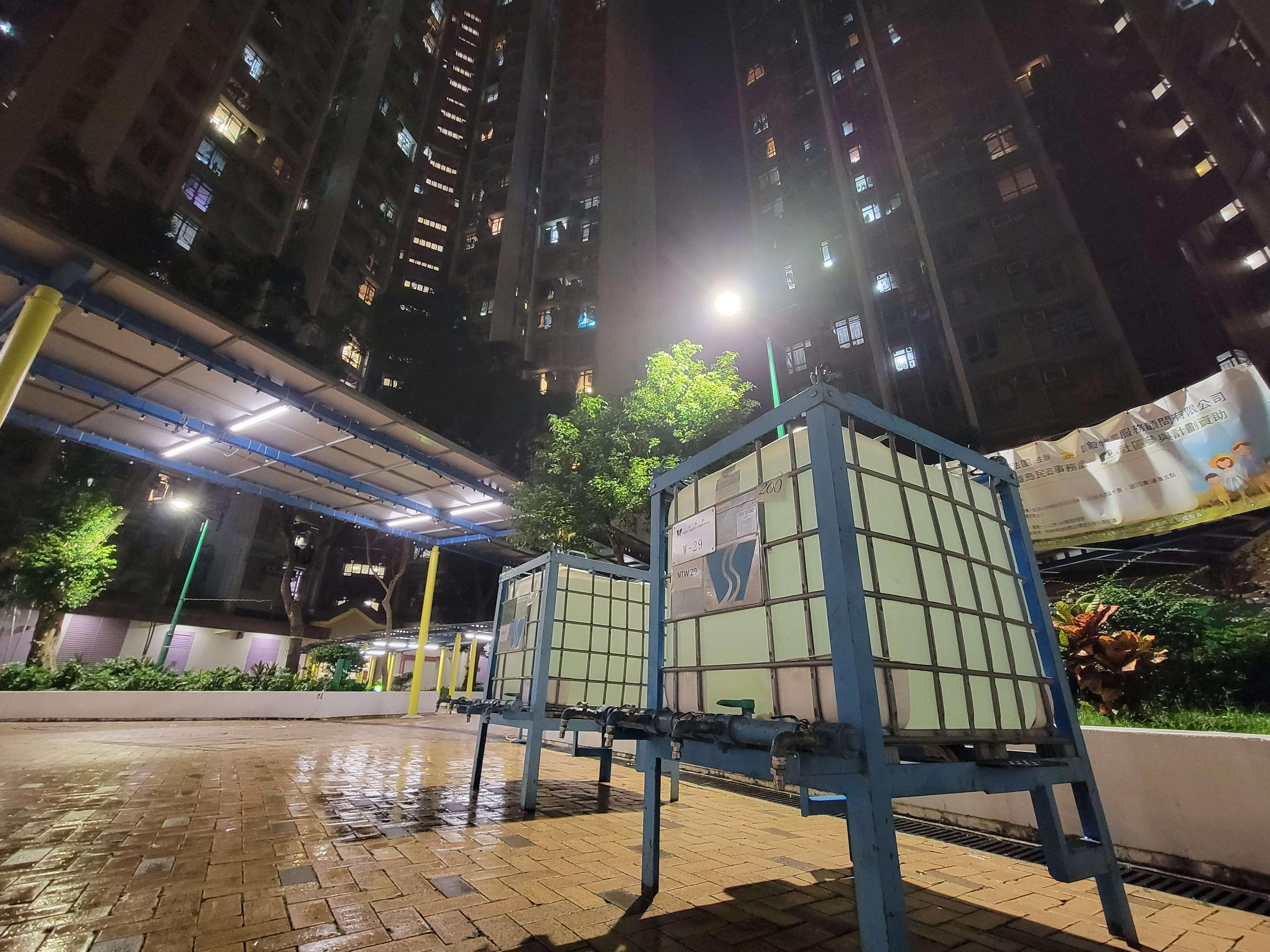 東涌大範圍停止供水事故