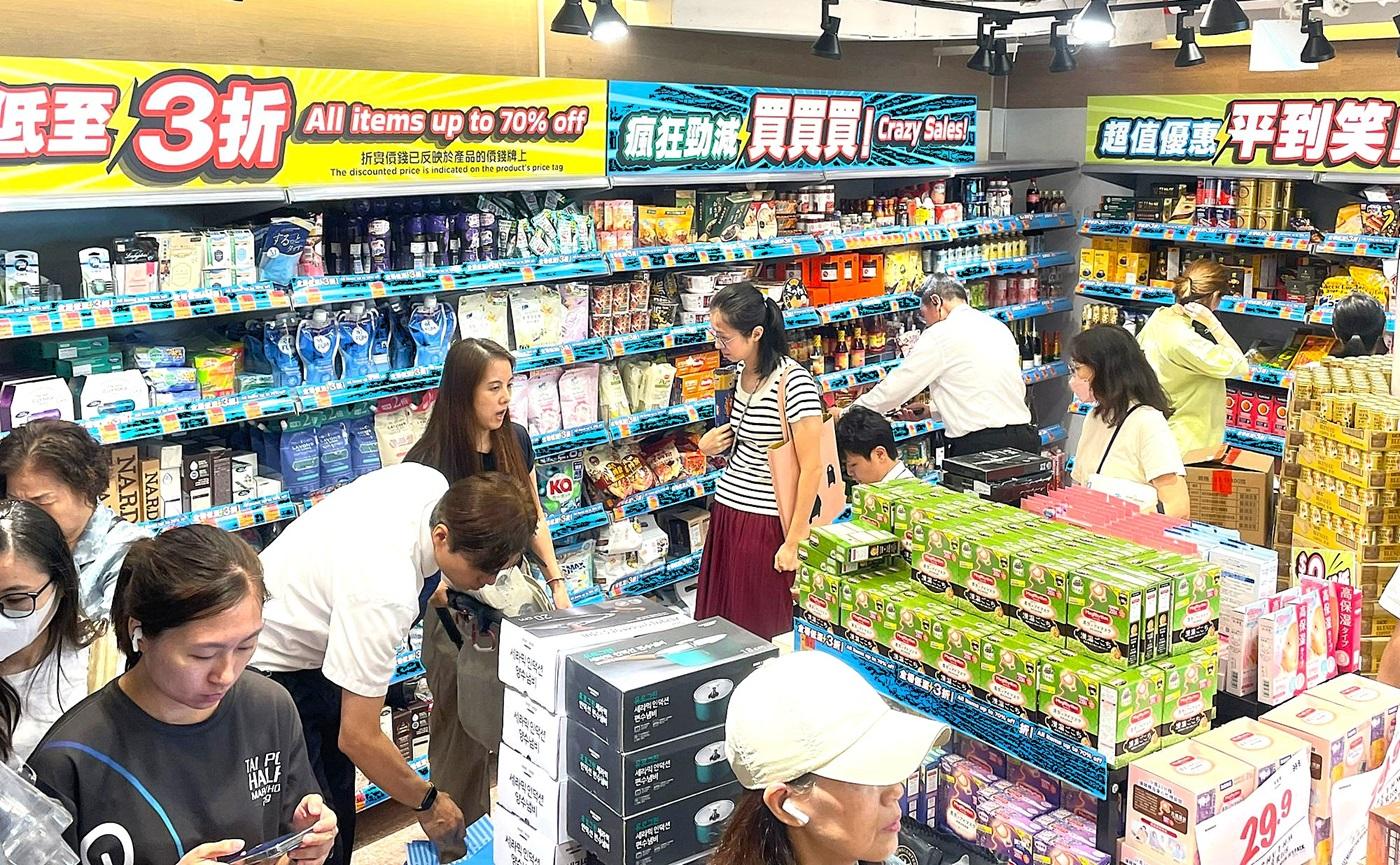 百佳「快閃特賣場」專區 率先登陸天水圍、青衣 臨期貨品低至3折