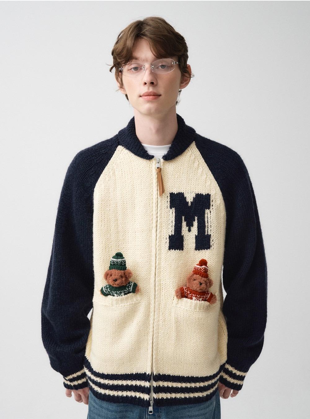 Marithe Francois Girbaud推出聖誕限定小熊掛飾。