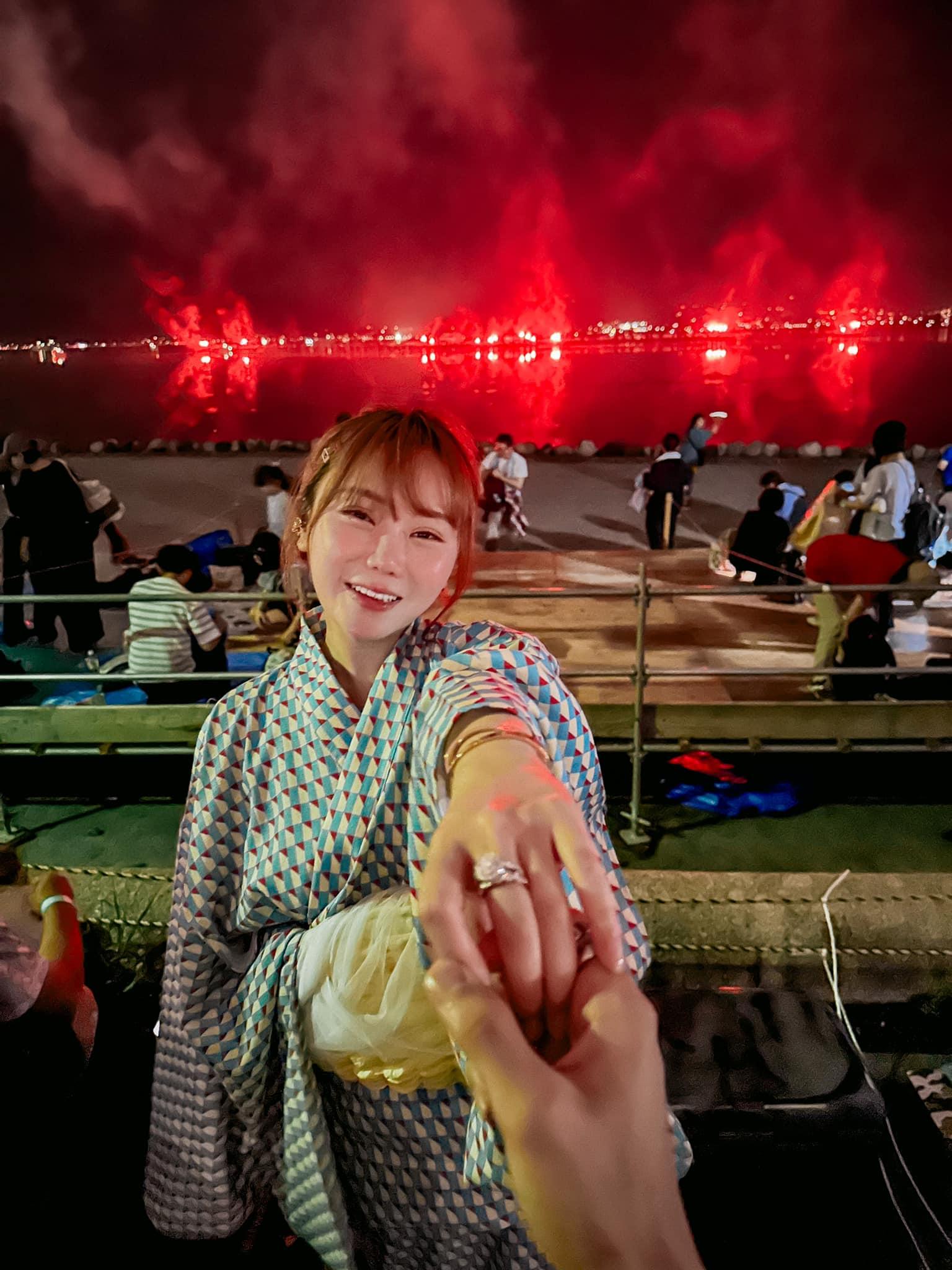 譚杏藍今年8月宣布結婚喜訊。