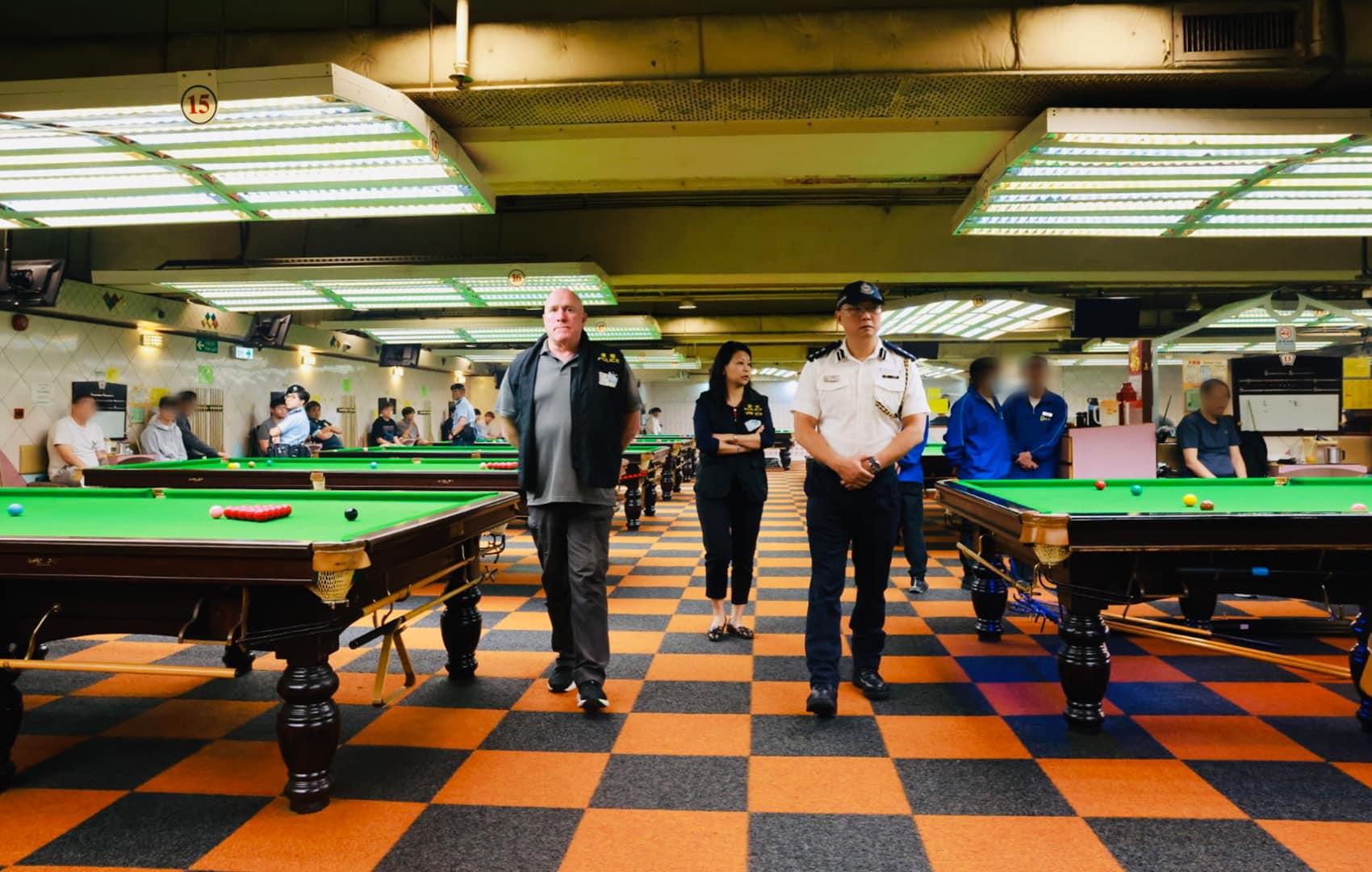 新界北總區刑事總部聯同新界北各區機動部隊及交通部展開一連四日「犁庭掃穴」反三合會行動,打擊三合會活動及氣燄(警方FB)