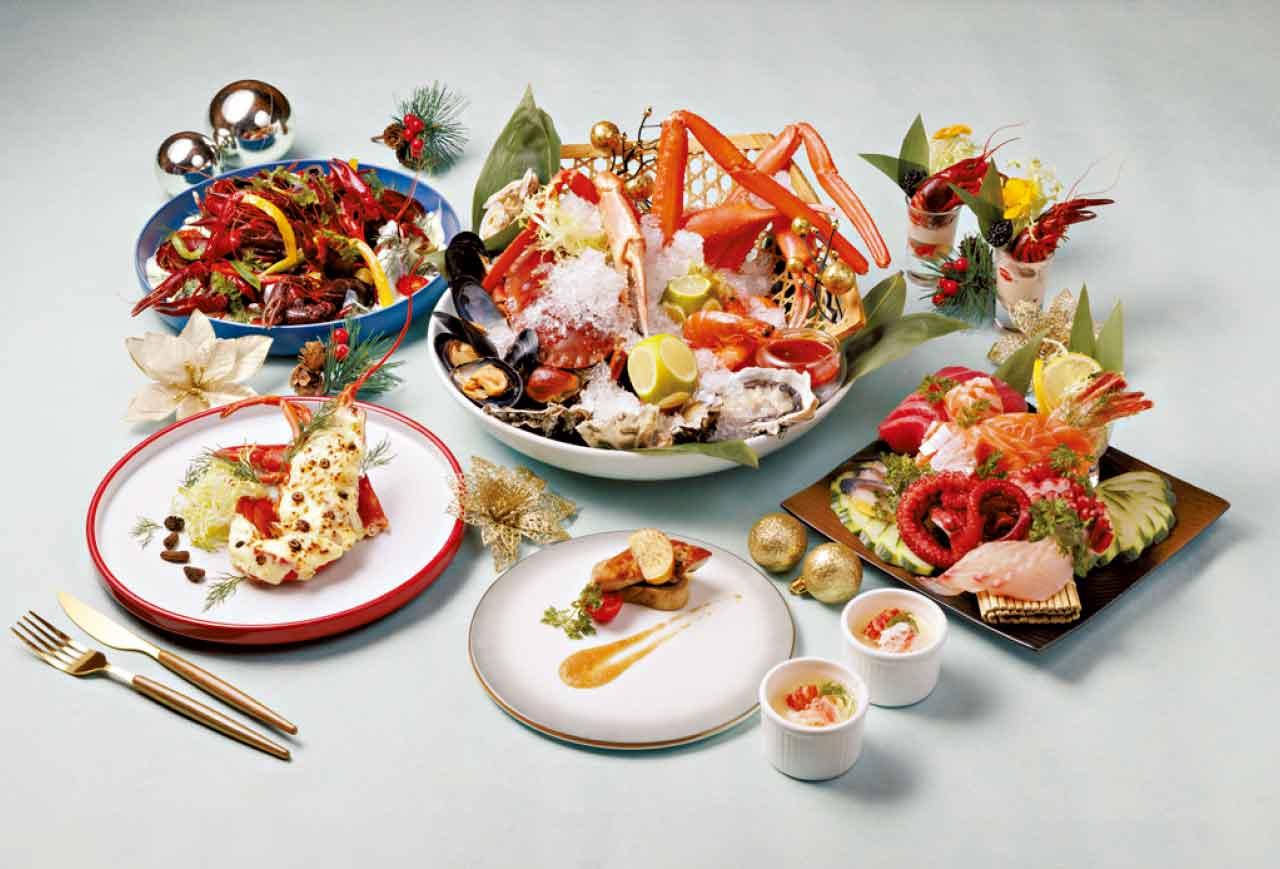 海鮮薈萃.聖誕自助晚餐