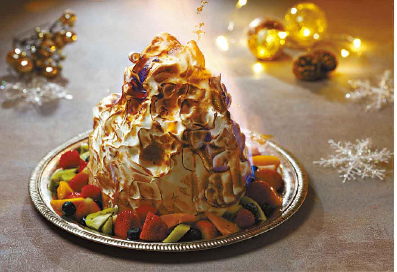 阿拉斯加火焰雪山