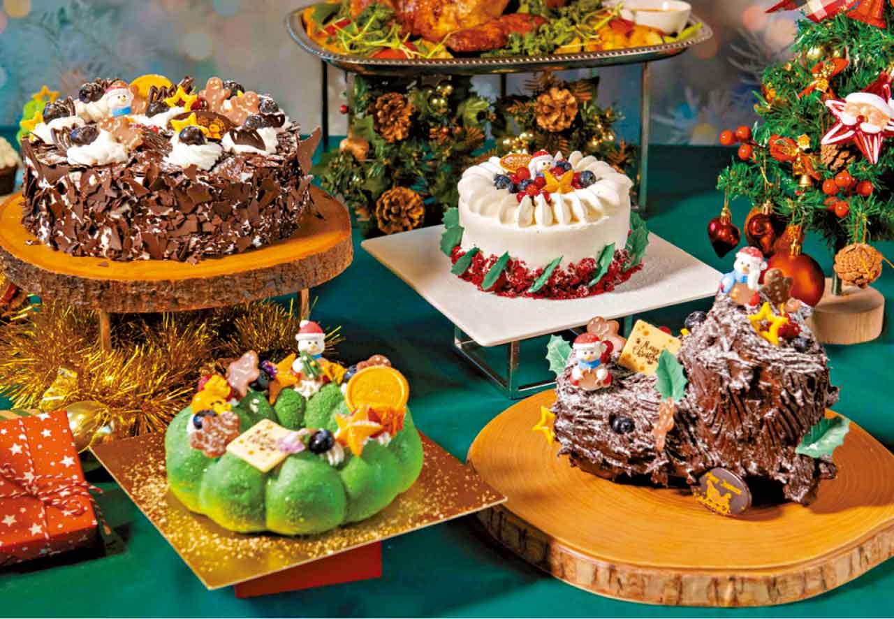 各款聖誕甜點