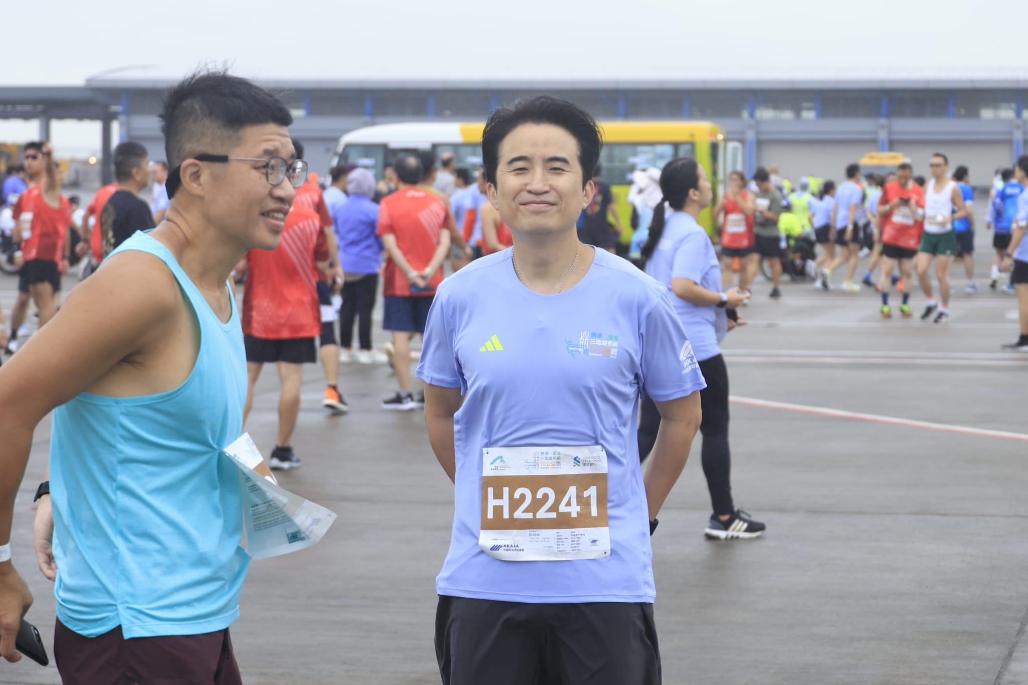 商台DJ當奴。(林俊源攝)