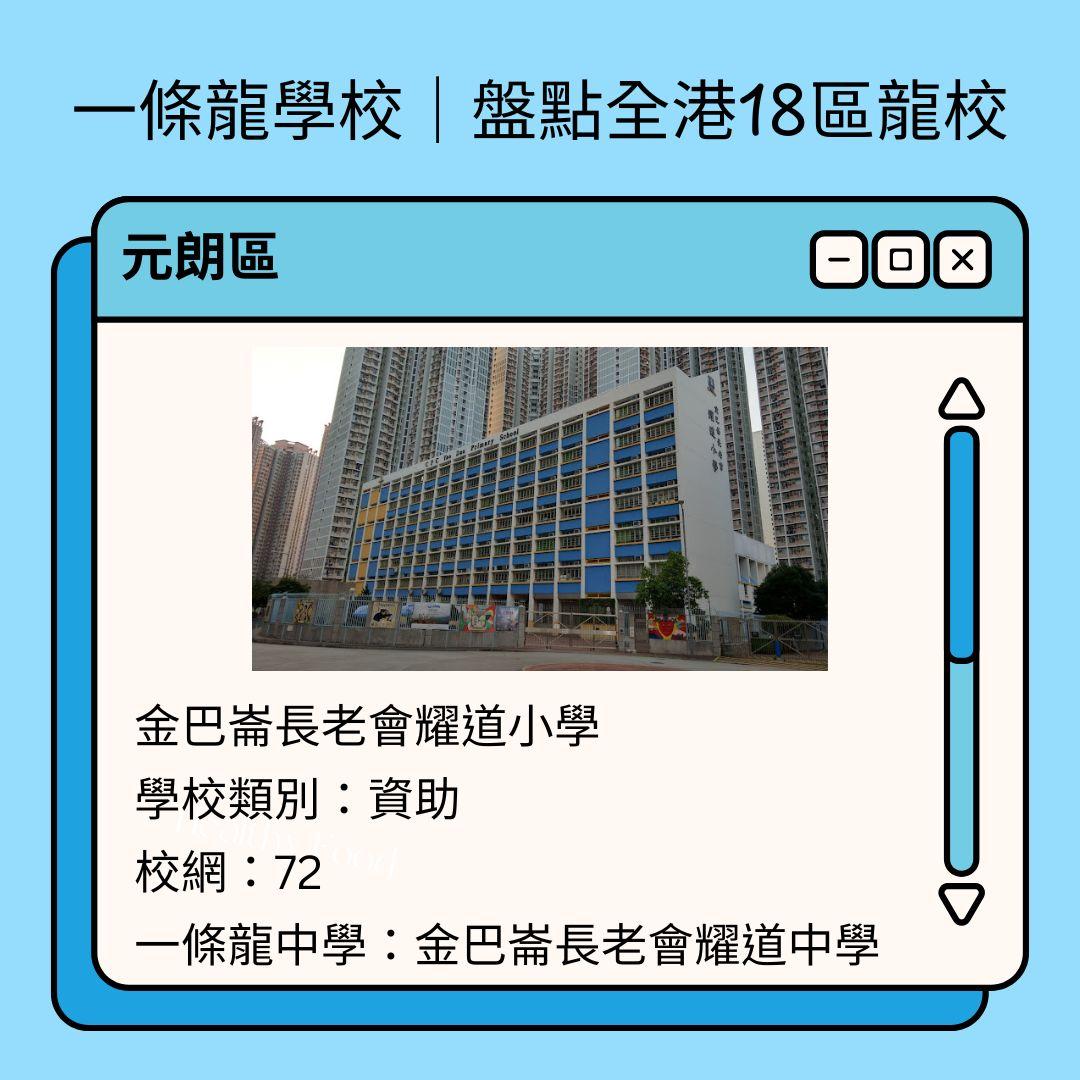 一條龍學校|盤點全港18區龍校