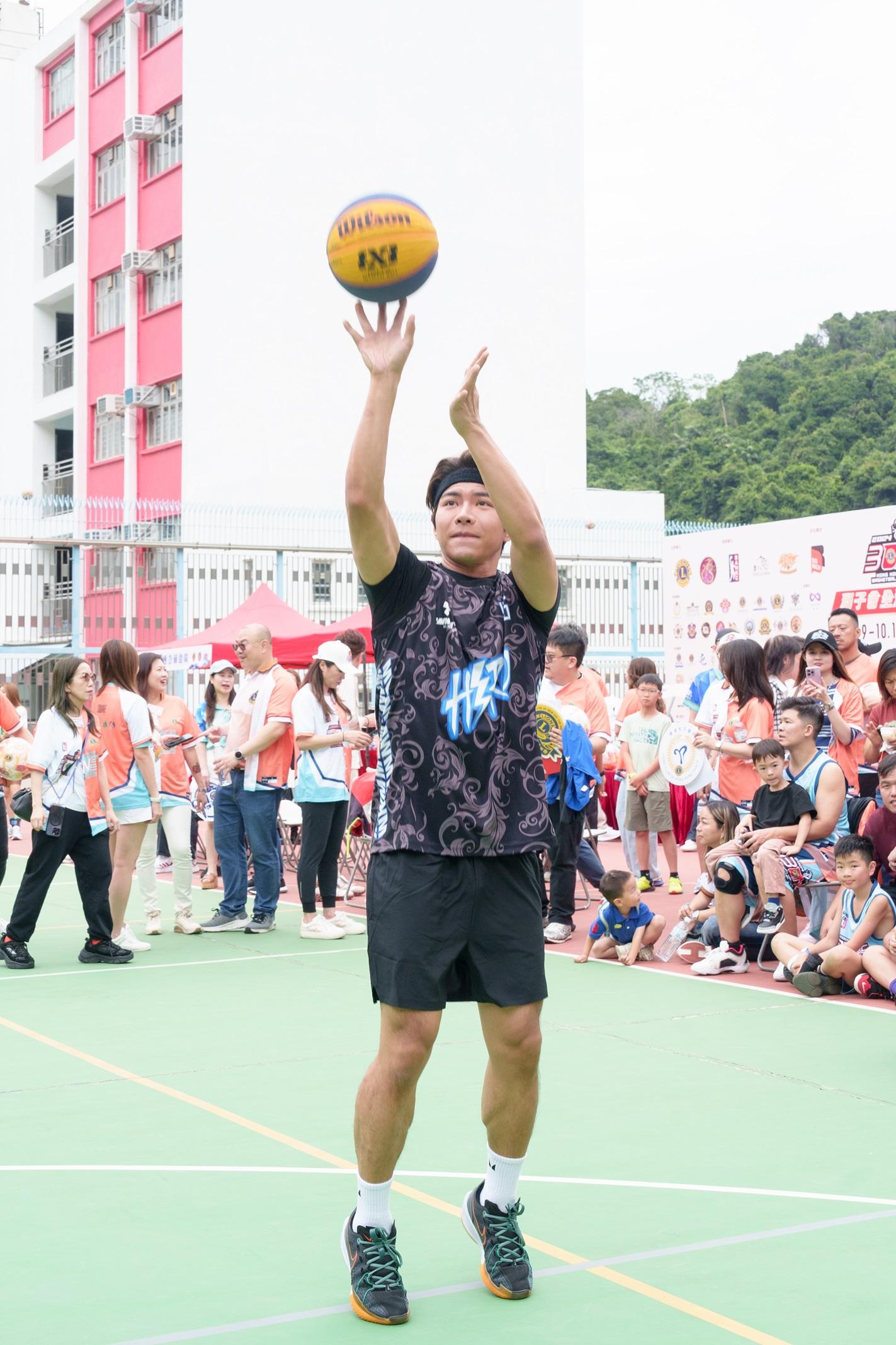 羅天宇又成功入3分波 。