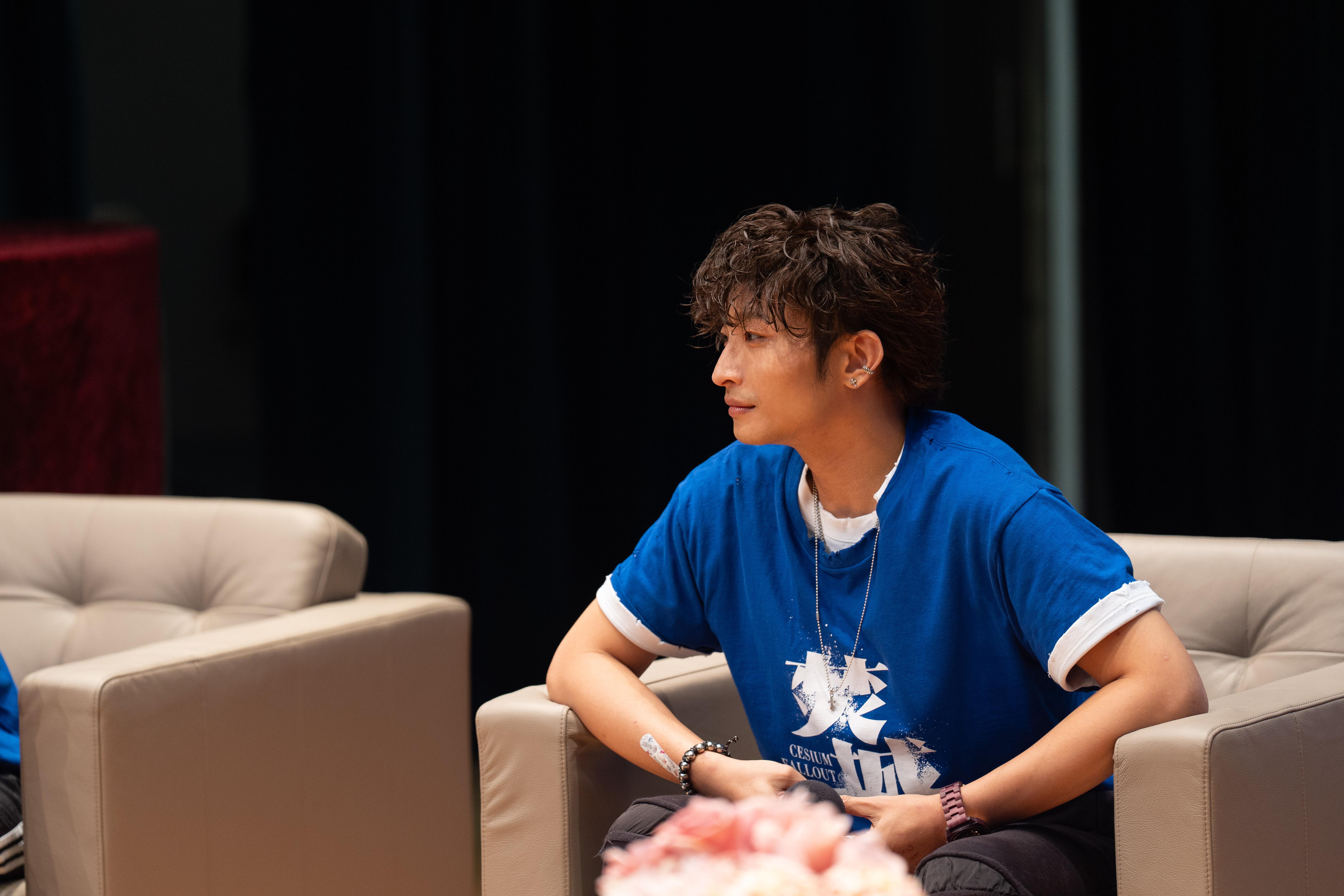 阿Dee大讚幕後團隊製作認真,更在會上藉機勉勵同學。