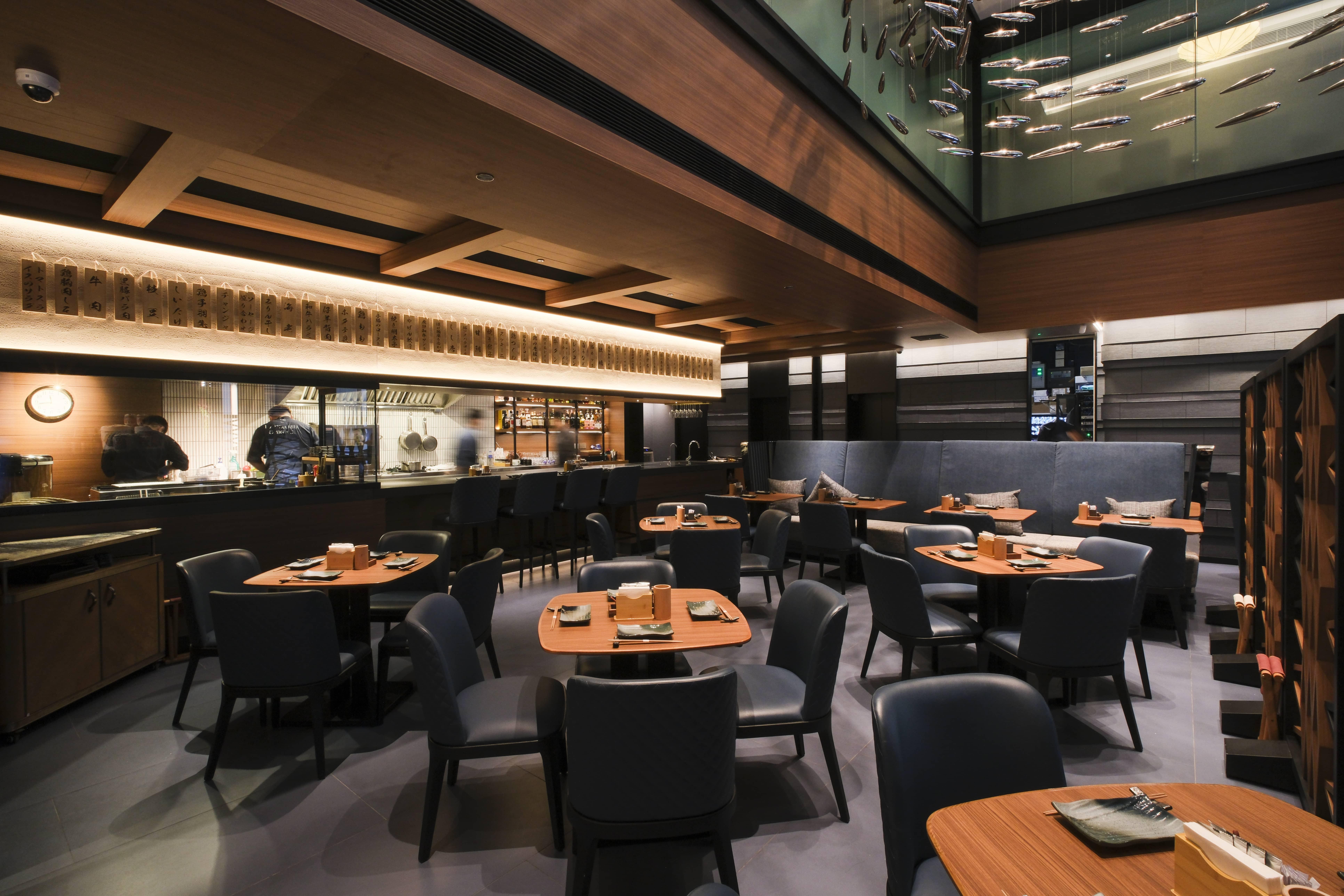 格局舒適,座位之間充滿空間感。