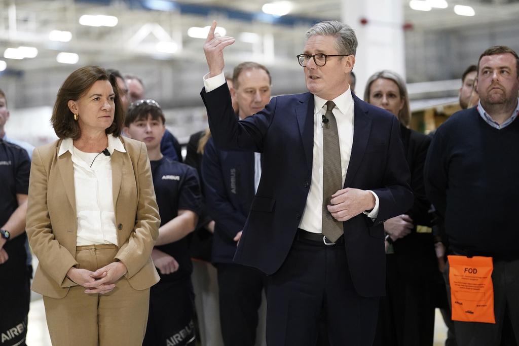 英國首相施紀賢。(美聯社)