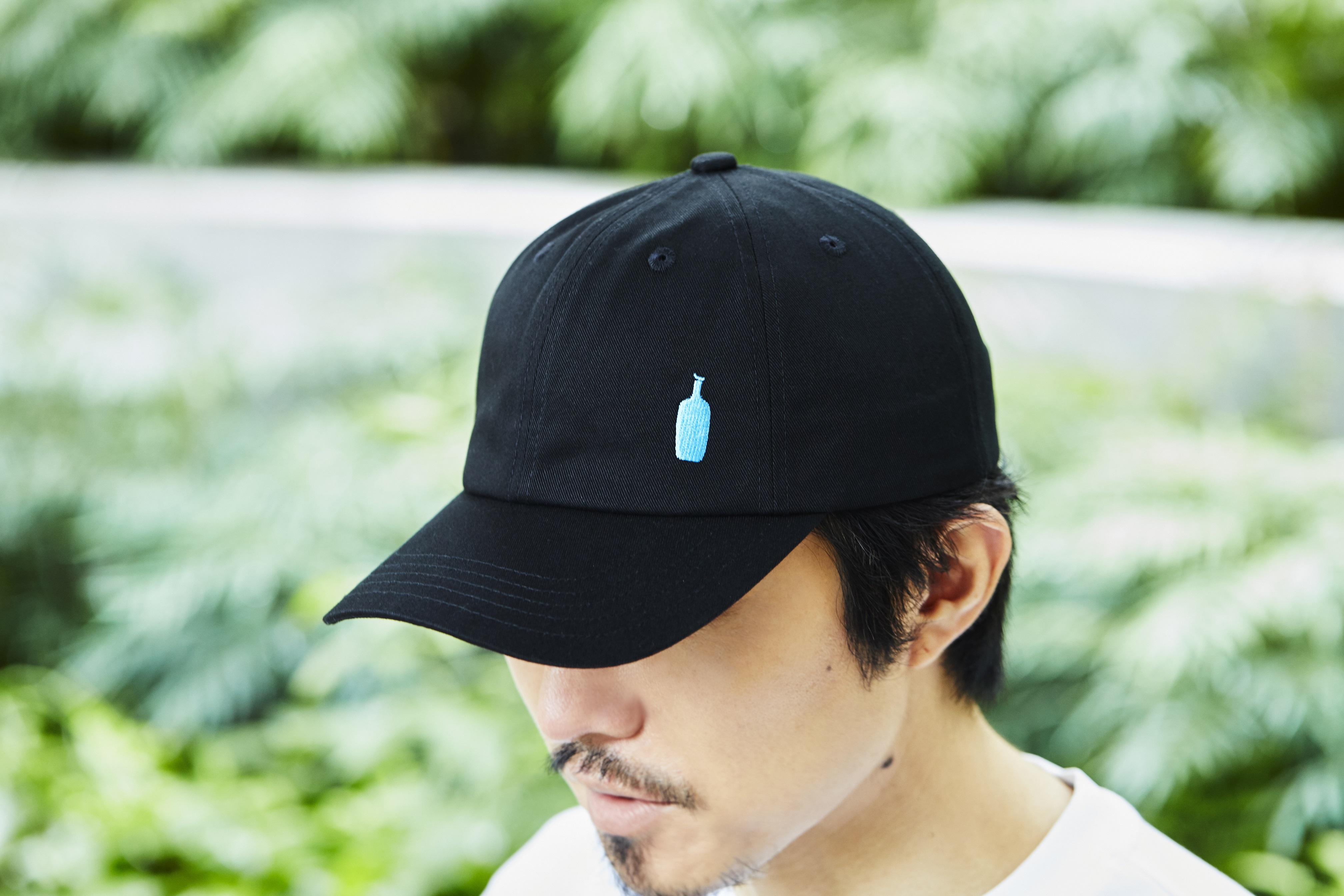 Blue Bottle Coffee x Human Made黑色Cap帽 $520 發售日期:12月5日(中環店、IFC店及灣仔店發售)