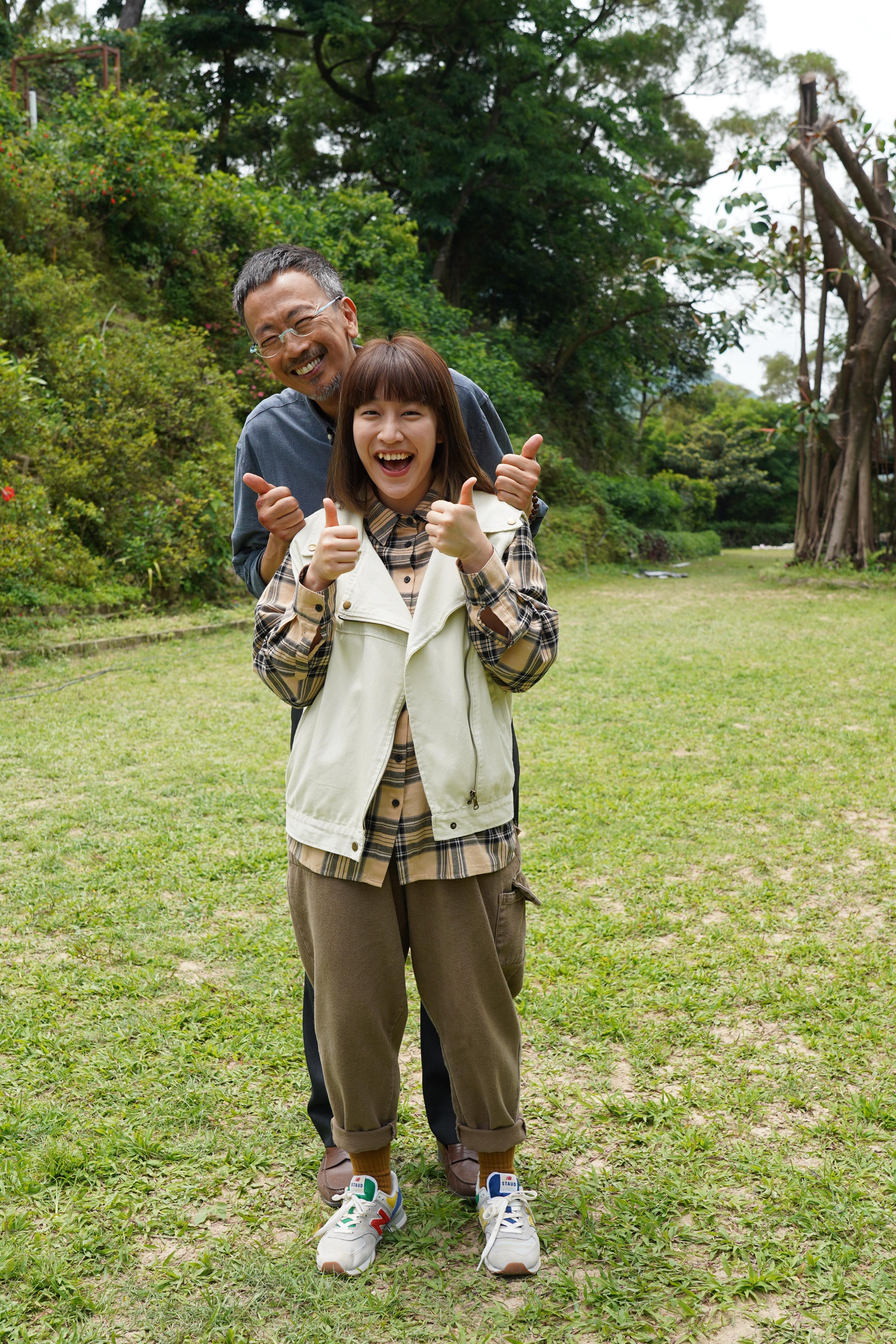 阿正表示爸爸是旦哥的鐵粉。