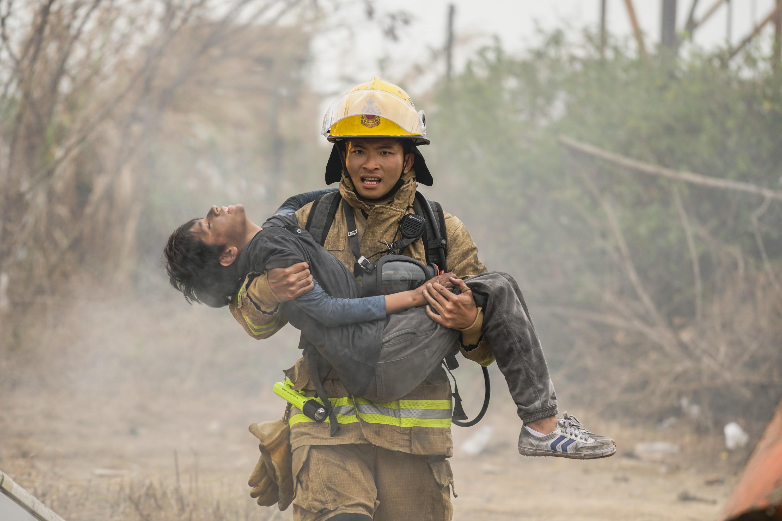 何啟華自言若是消防員,仍會如《焚城》角色做相同抉擇。