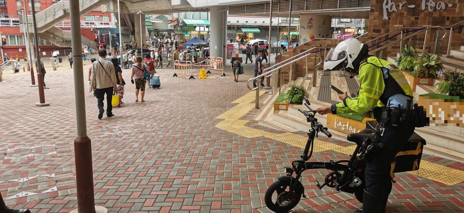 警東九龍打擊非法電動車 拘5電動單車及滑板車車主(警方圖片)