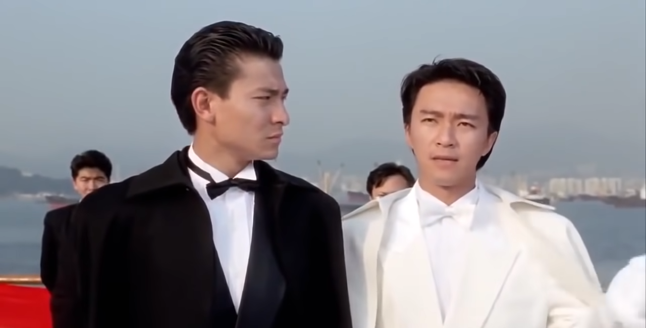 《賭俠》由劉德華及周星馳擔正,曾於東方公主號取景。(網上截圖)