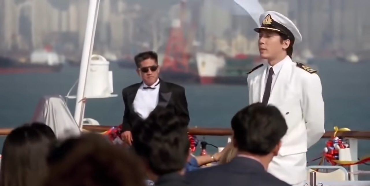 《賭俠》中,單立文飾演的侯賽因搶鏡。(網上截圖)