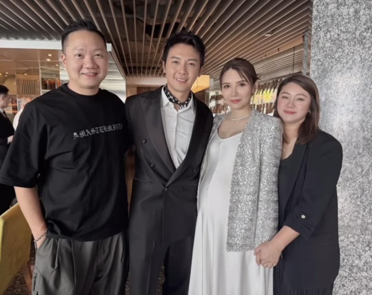 Gordon和Ally 今日(16日)正式簽紙成為合法夫妻。