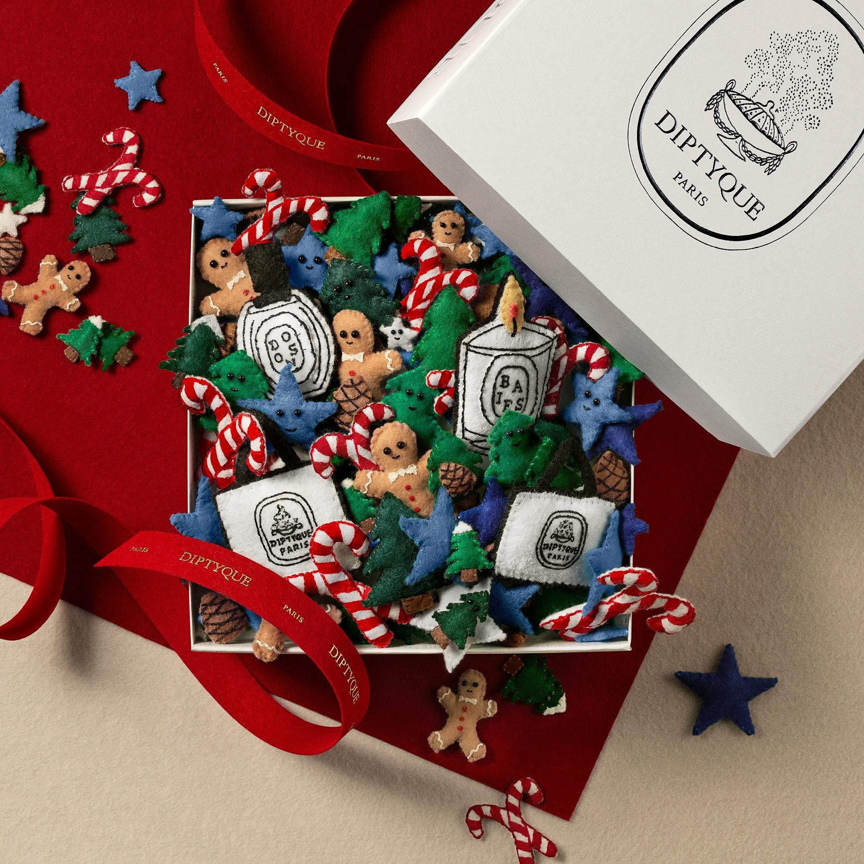 聖誕香水及香氛蠟燭推介2024|Diptyque x Lucy Sparrow 戟絨系列