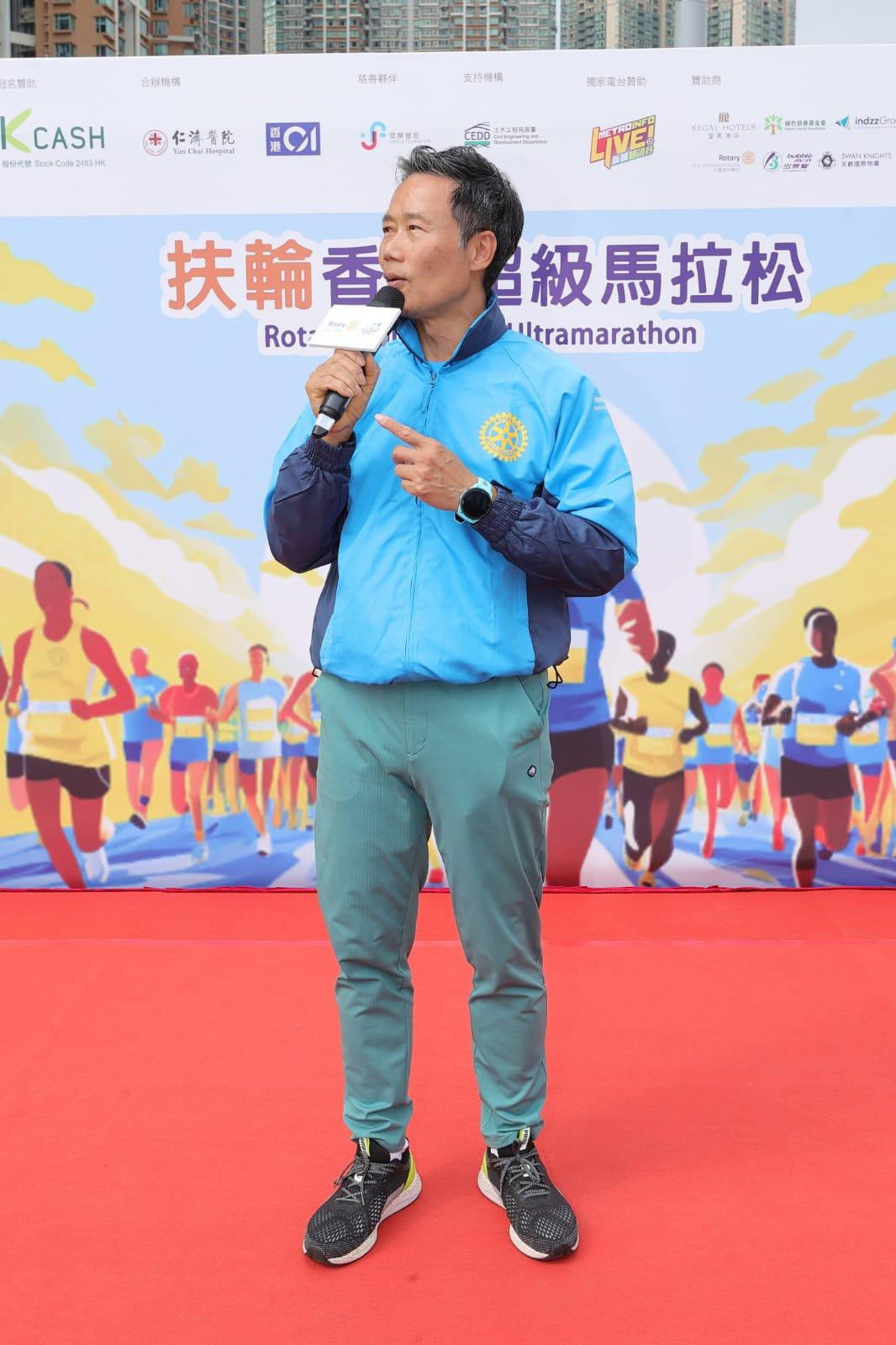 國際扶輪3450地區剛卸任總監 李兆民先生