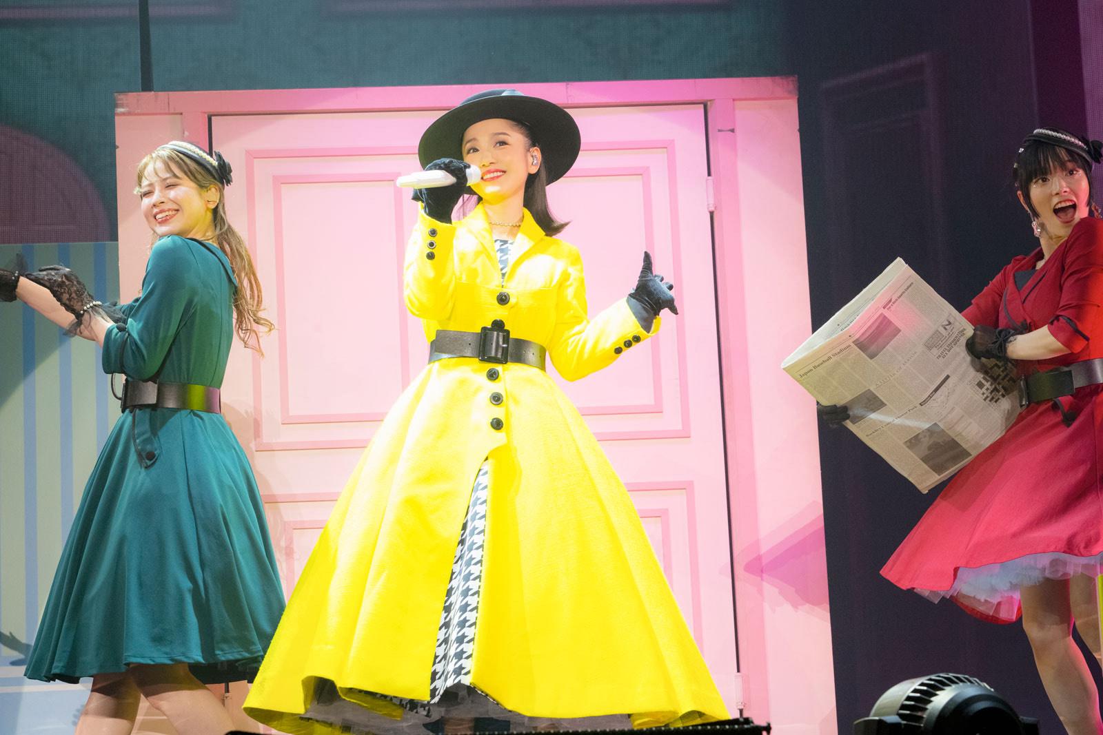 西野加奈換上多個靚靚造型,在台上施展渾身解數。