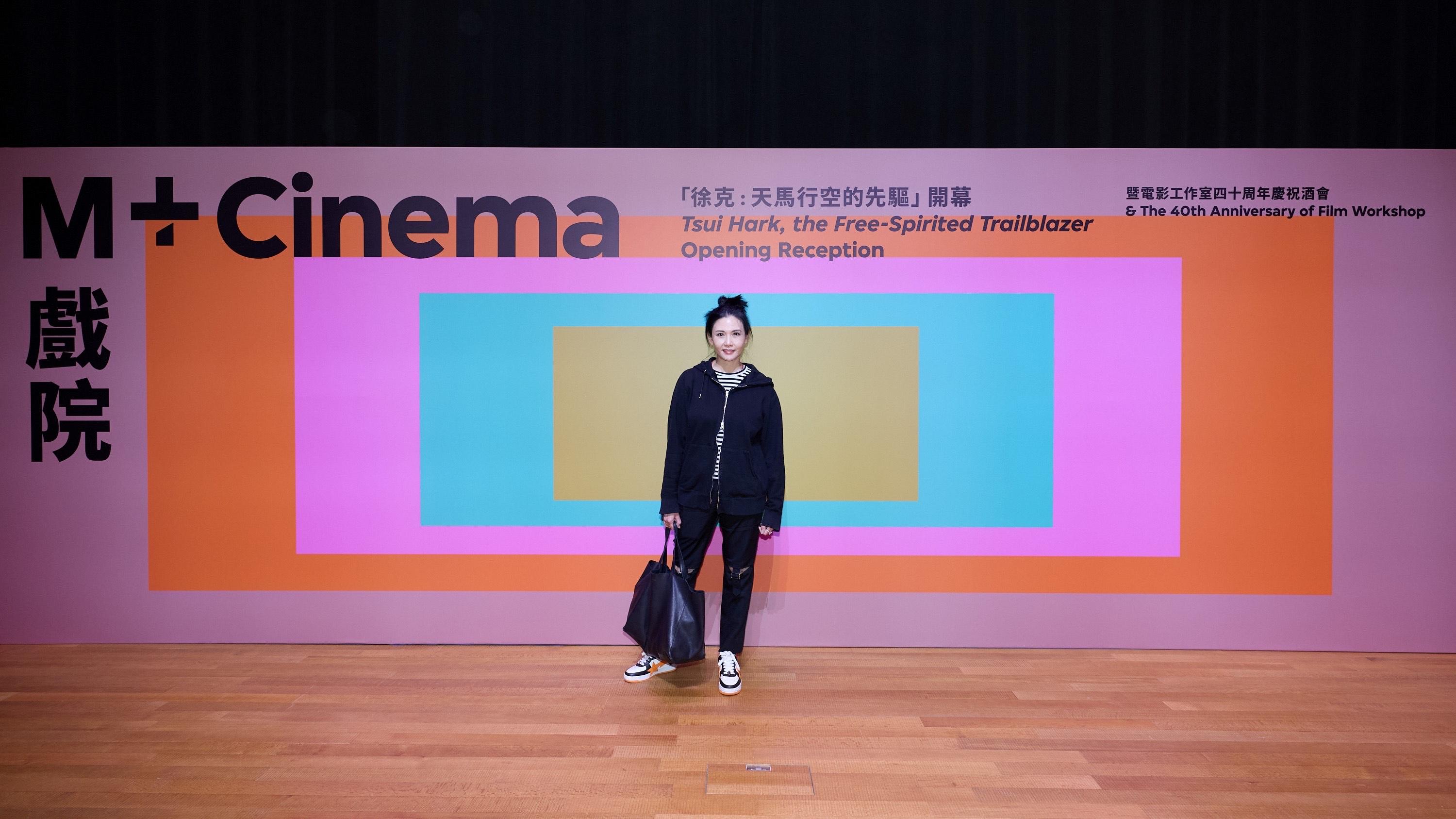 邱淑貞亦罕有現身支持。