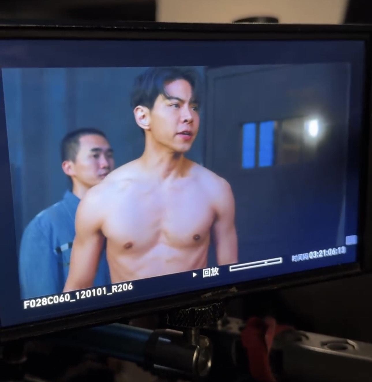 羅天宇透露拍攝當天導演沒打算叫他除衫,令他感到非常錯愕。