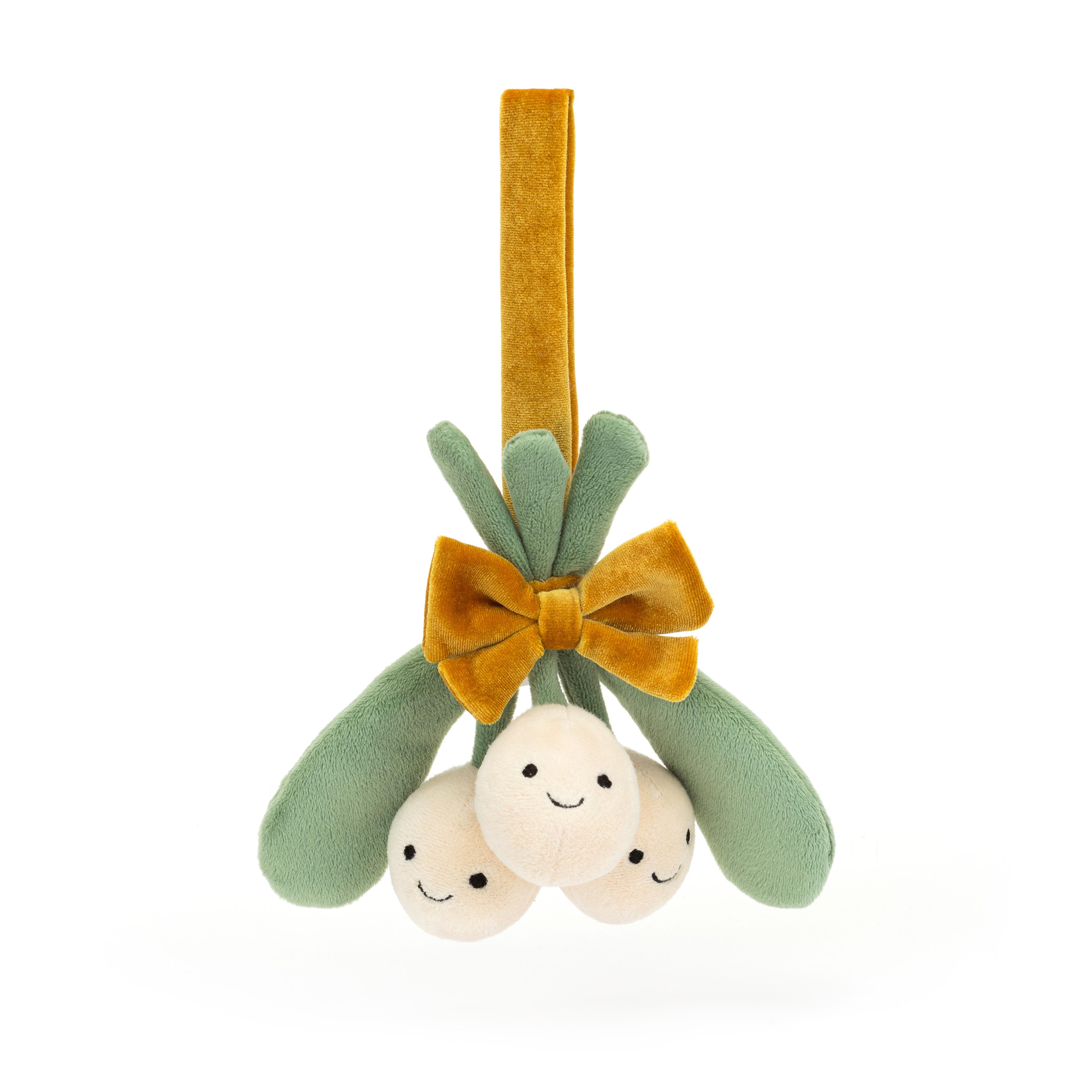 JELLYCAT_2024 XMAS AMUSEABLE CREAM MISTLETOE _HKD 295