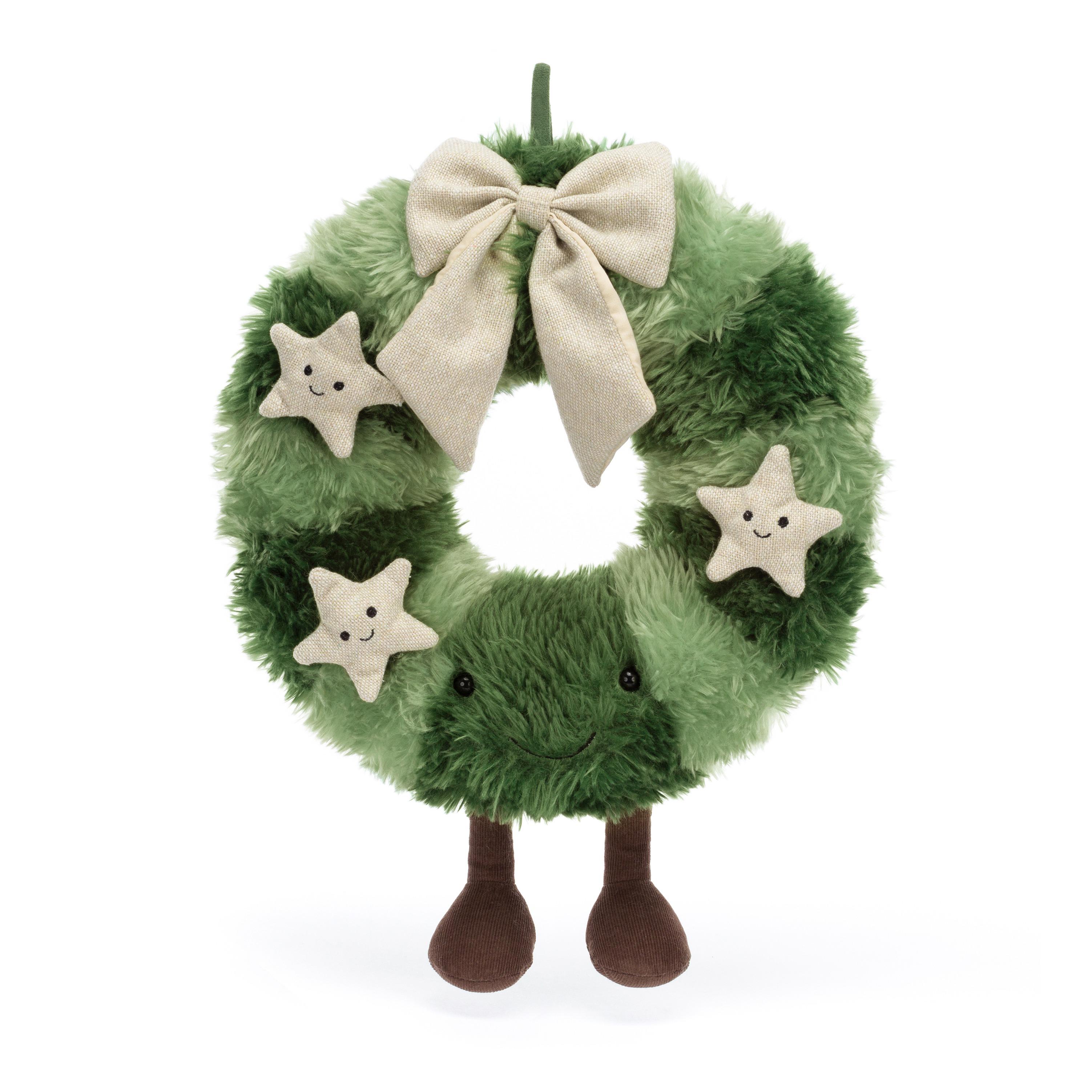 JELLYCAT_2024 XMAS AMUSEABLE NORDIC SPRUCE WREATH_HKD 765